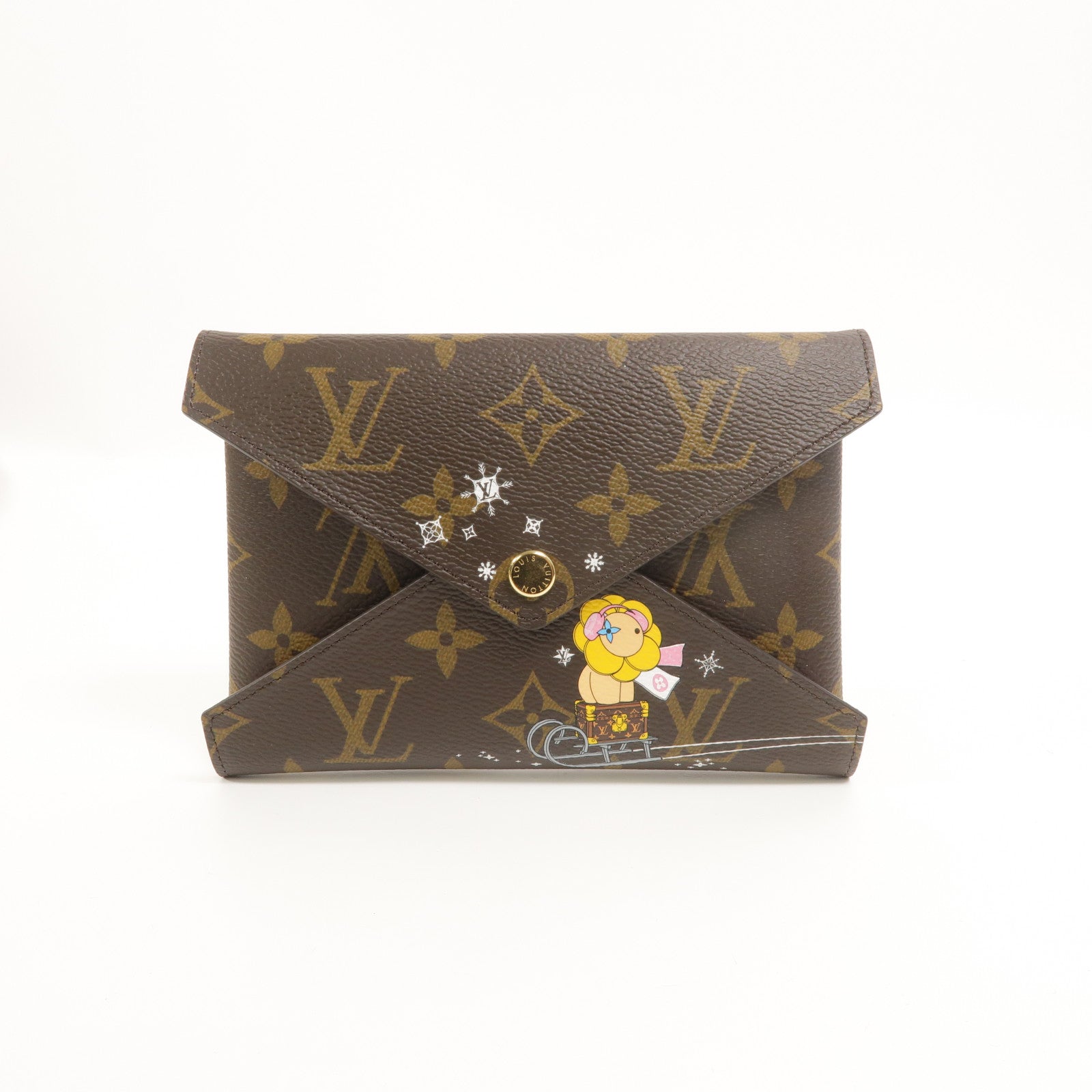 LOUIS VUITTON Monogram Pochette Kirigami手拿包