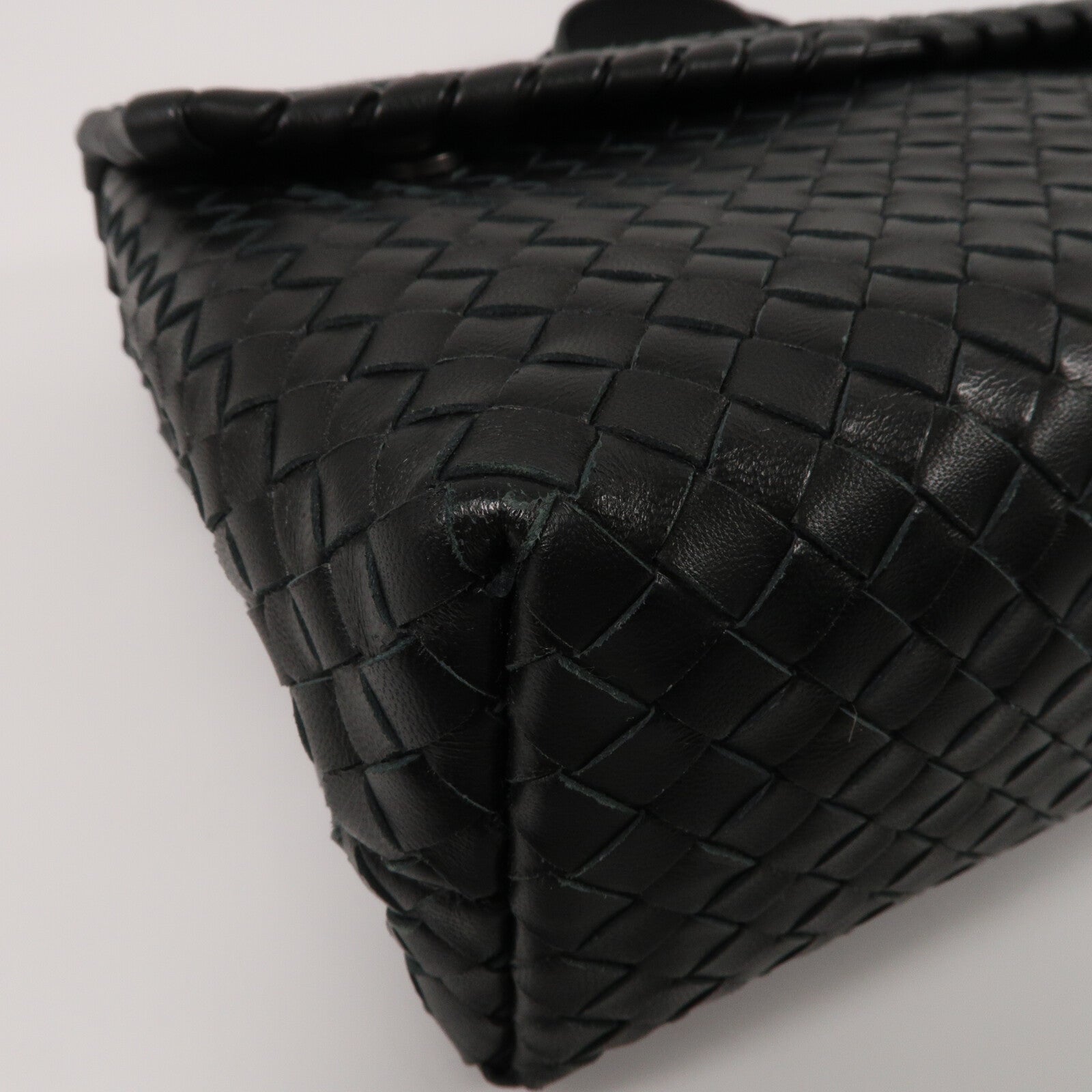 BOTTEGA VENETA 牛皮皮革Olimpia Bag鏈帶肩背袋