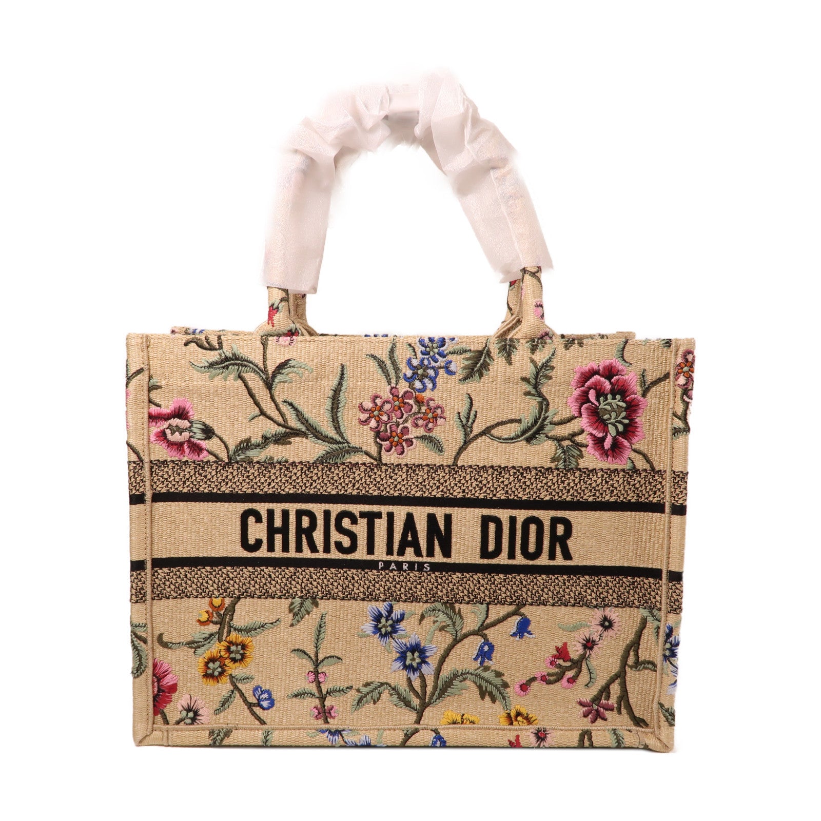 Dior 竹製Medium Dior Book Tote手挽袋彩色