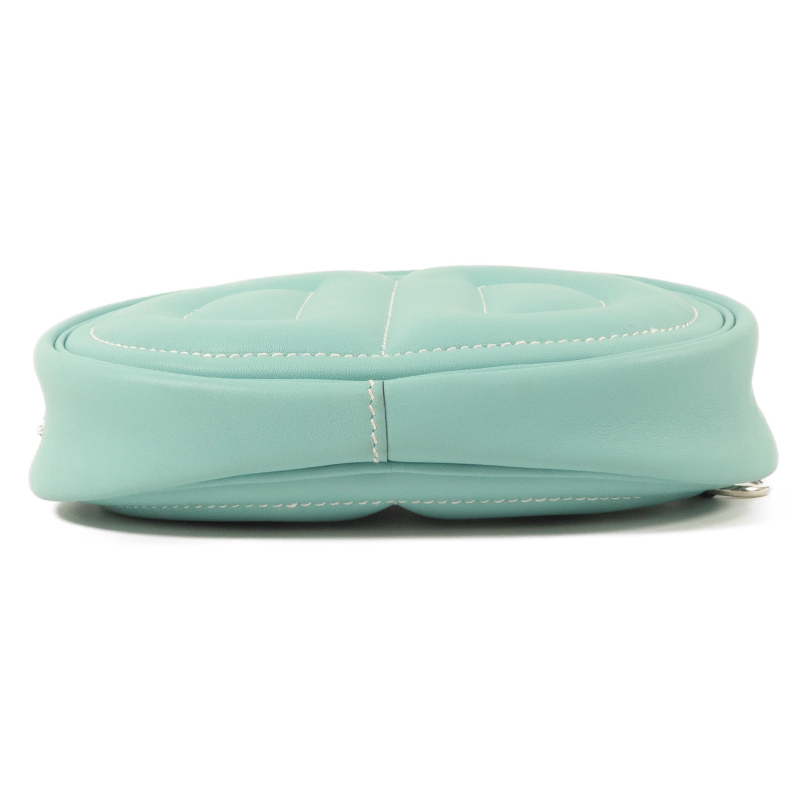 HERMES Swift皮革In The Loop Belt Bag肩背袋Bleu Atoll