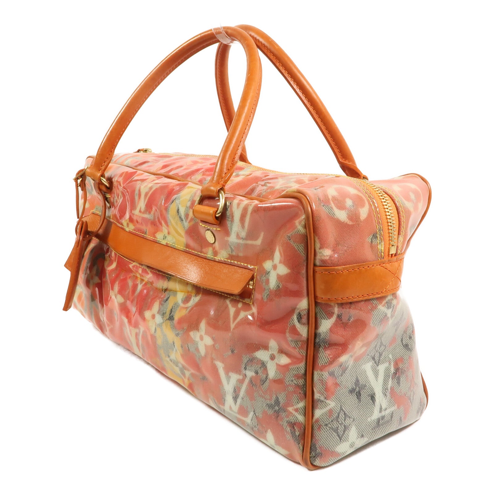 LOUIS VUITTON 【激減優惠】Monogram Pulp Weekender PM金扣肩背袋