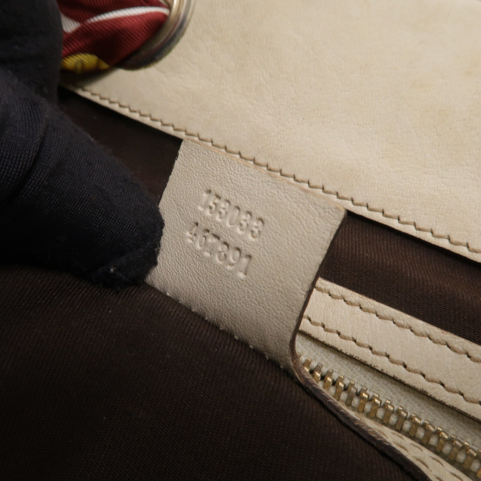 GUCCI 帆布Positano Scarf Tote Bag肩背袋