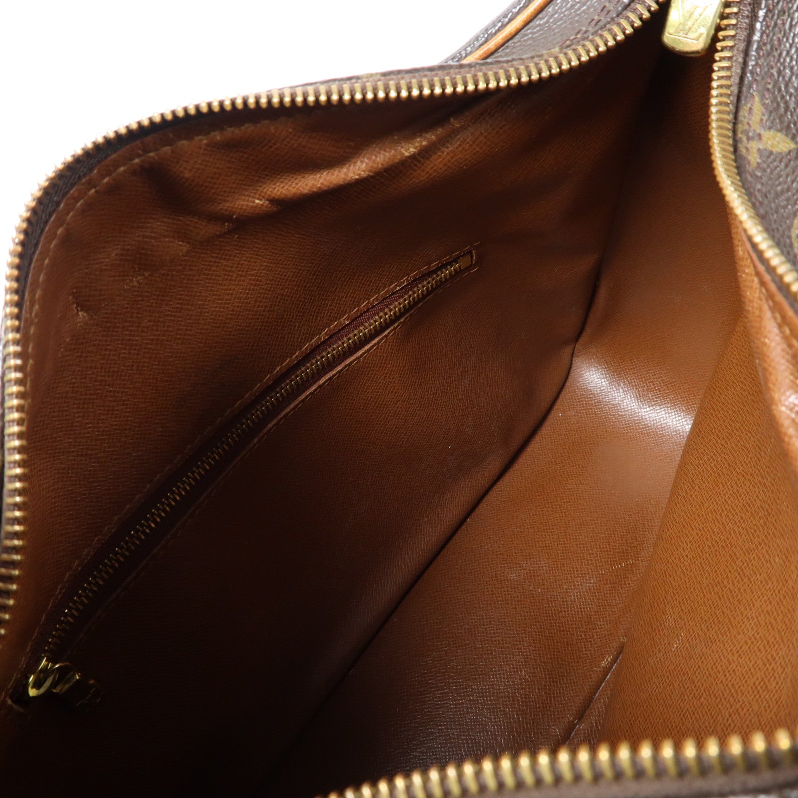 LOUIS VUITTON Monogram Boulogne金扣肩背袋啡色
