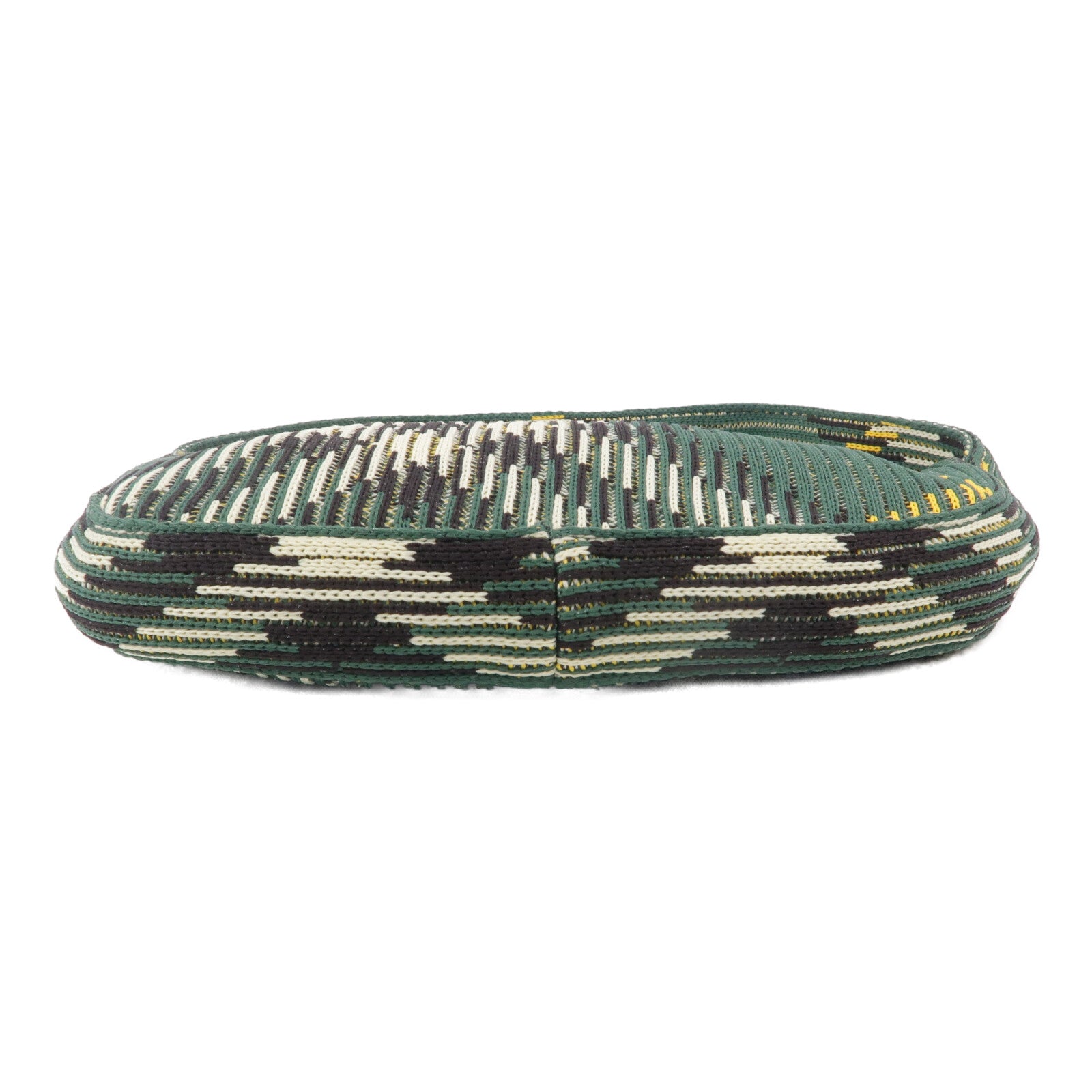 BURBERRY 尼龍Knit Baguette手挽袋
