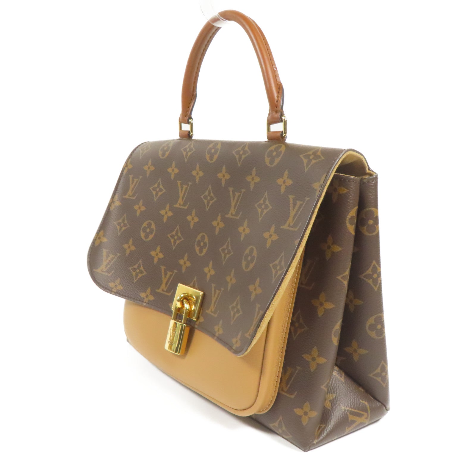 LOUIS VUITTON LV GHW Marignan 2way Shoulder Bag M44257 Monogram Brown