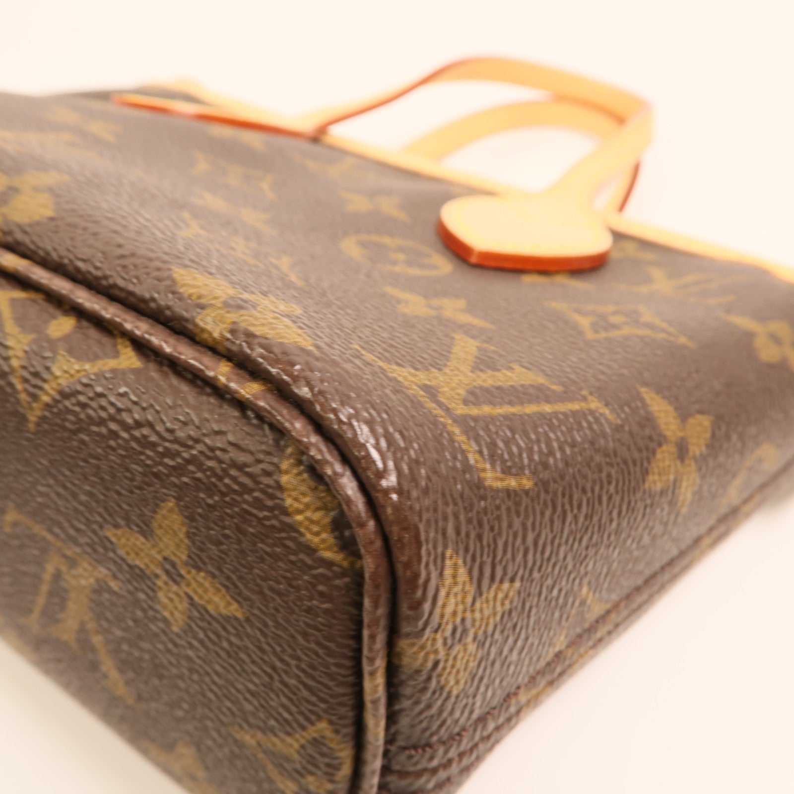 LOUIS VUITTON Monogram Neverfull BB金扣手挽肩背兩用袋