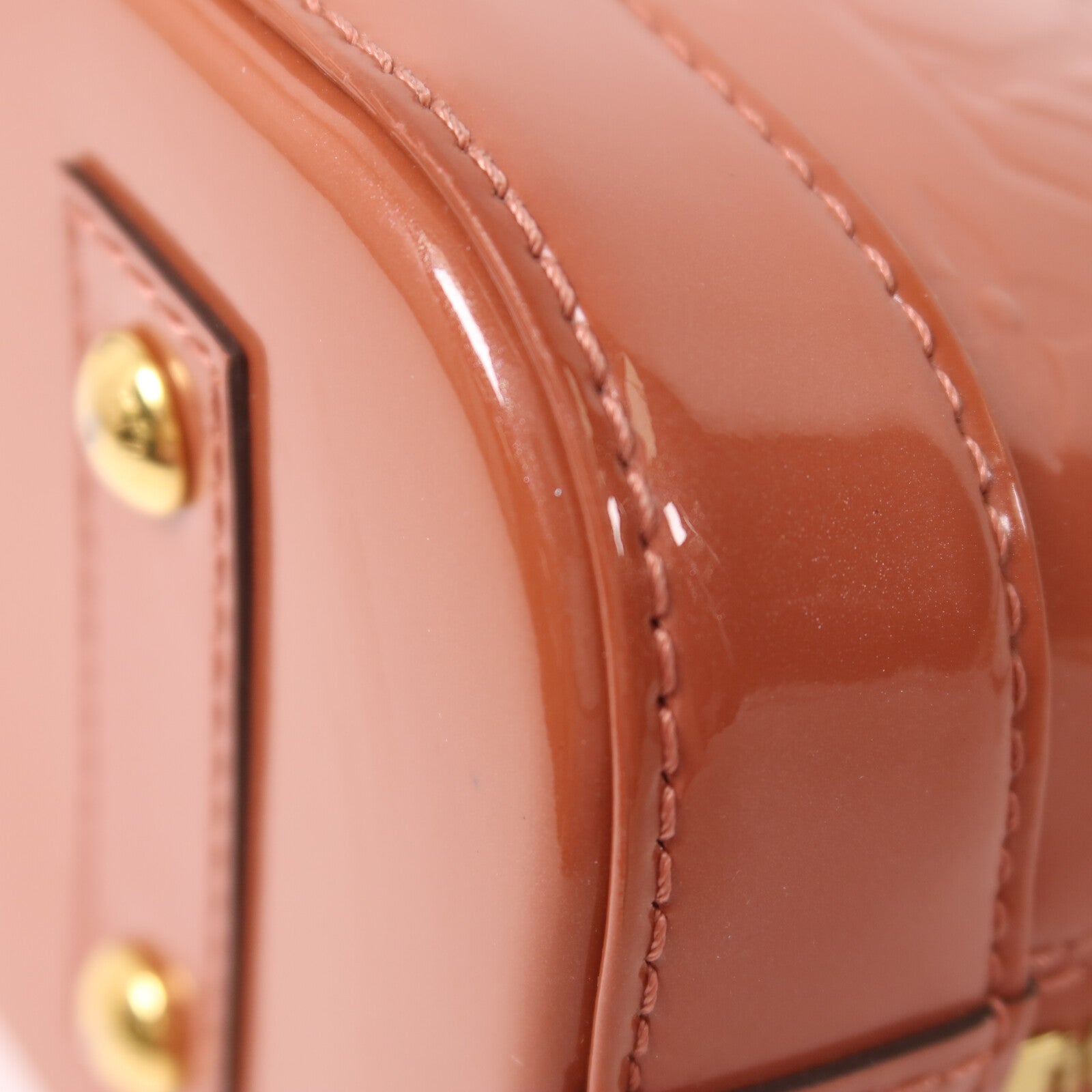 LOUIS VUITTON Monogram Vernis Alma BB手挽肩背兩用袋