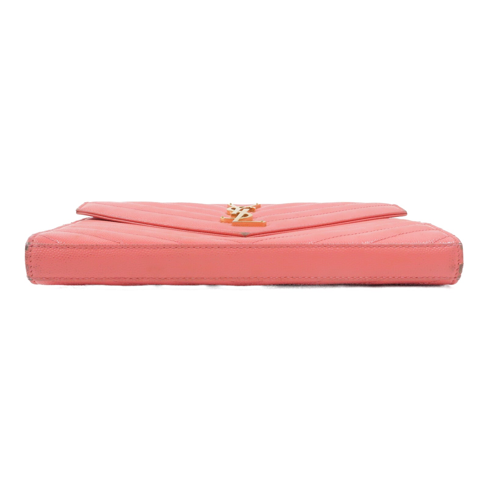 YVES SAINT LAURENT 牛皮皮革Cassandre Envelope鏈帶肩背袋