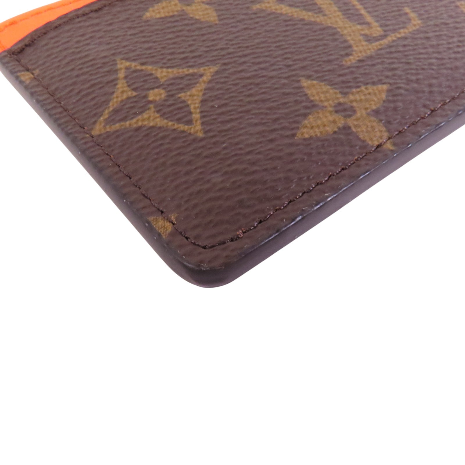 LOUIS VUITTON Monogram Macassar Card Case卡套