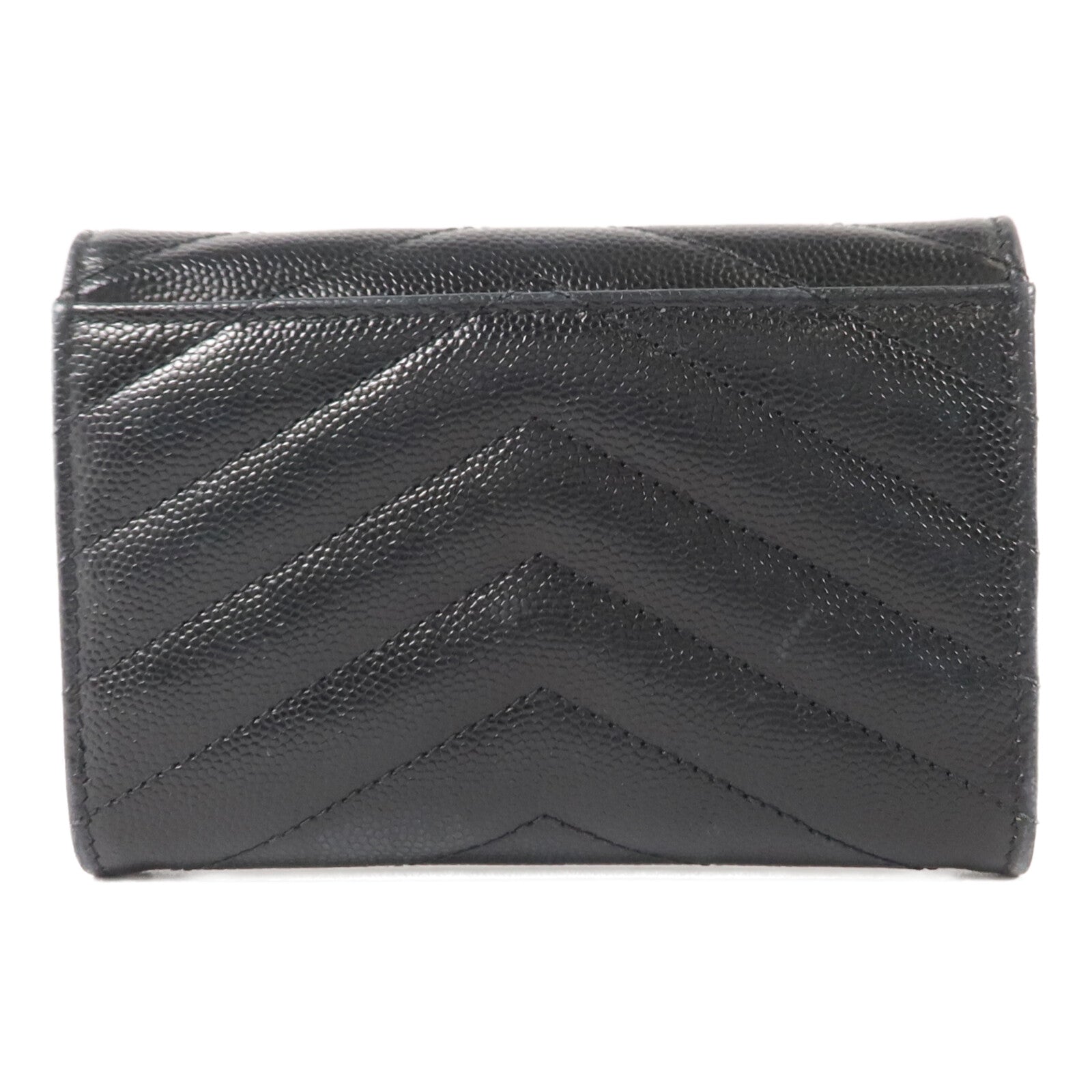SAINT LAURENT 牛皮皮革Cassandre Matelasse Small Wallet錢包