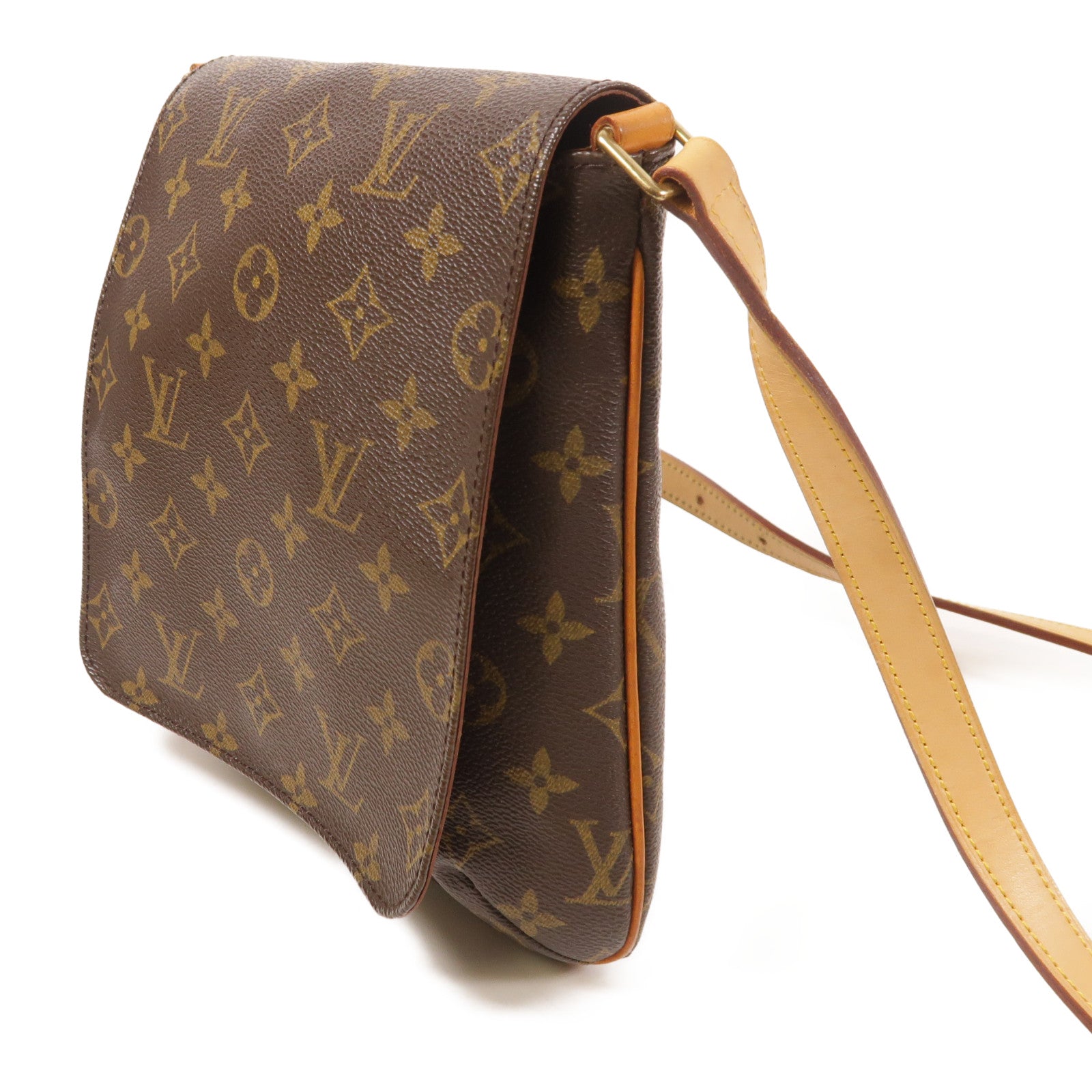 LOUIS VUITTON Monogram Musette Salsa金扣肩背袋
