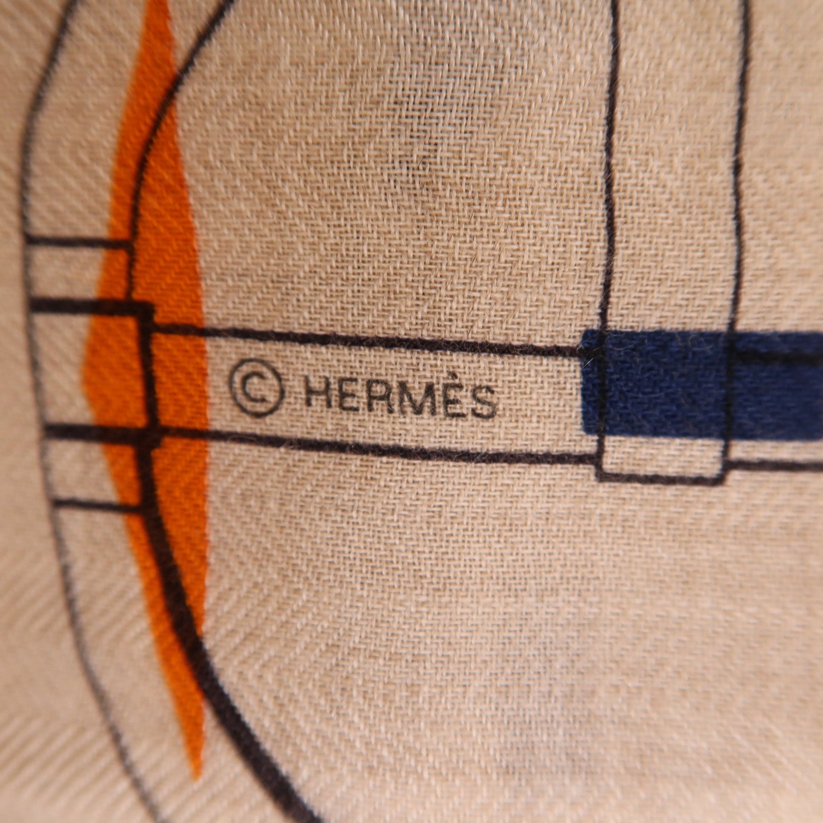HERMES 羊絨/絲綢Scarf圍巾