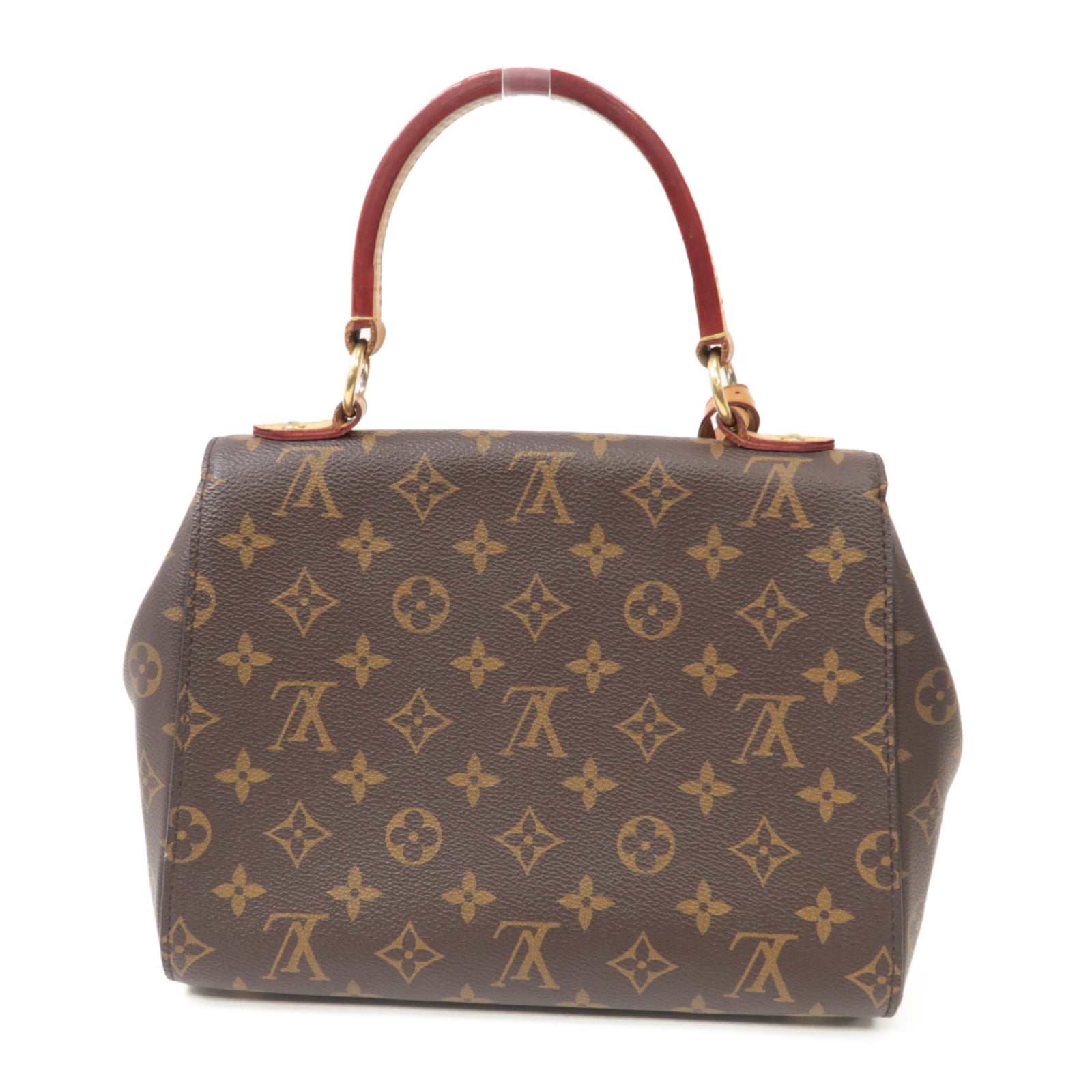 LOUIS VUITTON Monogram Cluny金扣手挽肩背兩用袋啡色