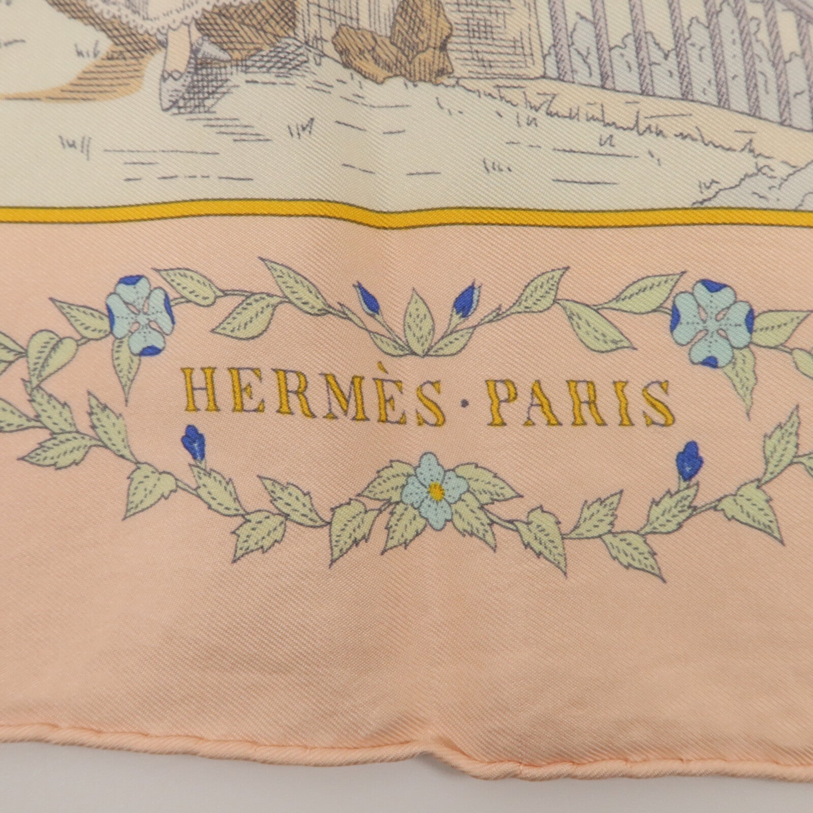 HERMES 絲質Scarf 90X90絲巾
