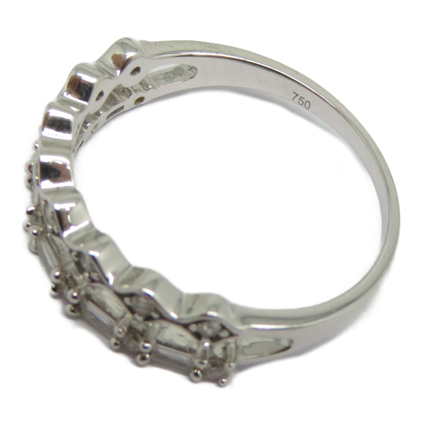JEWELRY 【激減優惠】18K白金Diamond Ring 0.26ct鑽石戒指US#6.75銀色