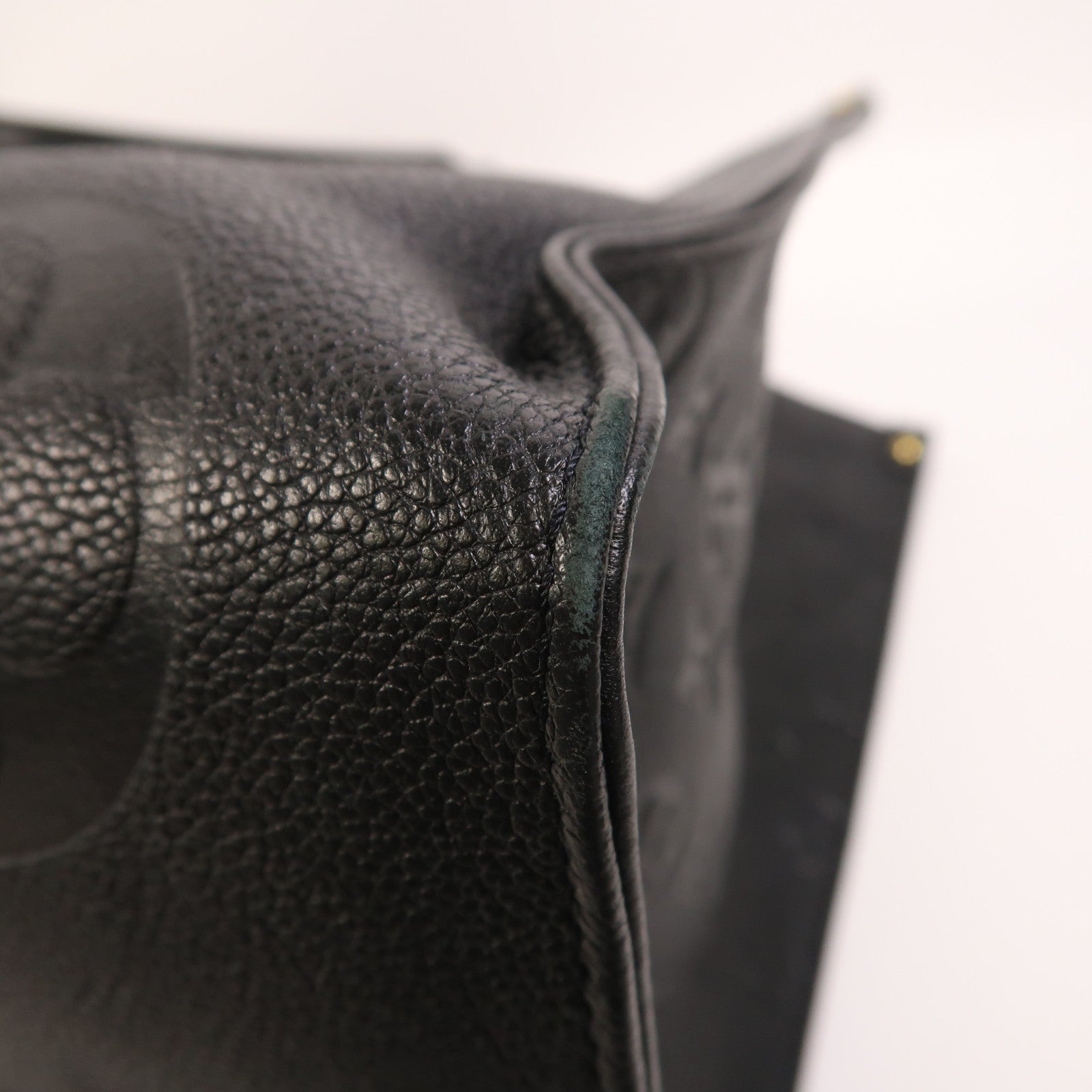 LOUIS VUITTON Monogram Empreinte On The Go GM金扣手挽肩背兩用袋