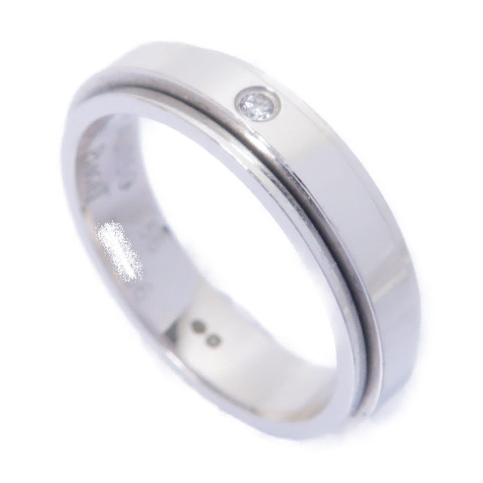 PIAGET 【激減優惠】18K白金Diamond Ring鑽石戒指US#7.25/Piaget#56