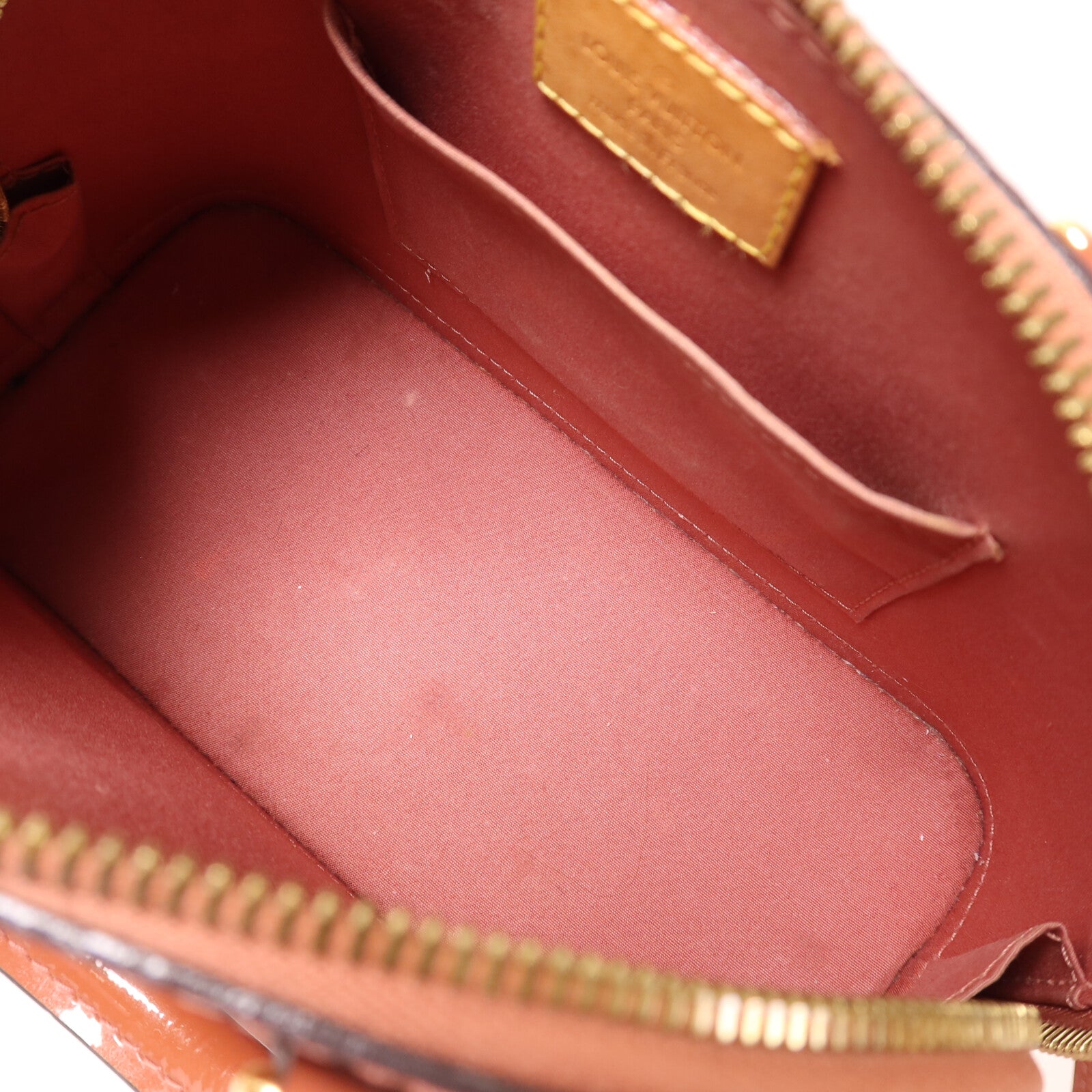 LOUIS VUITTON Monogram Vernis Alma BB手挽肩背兩用袋