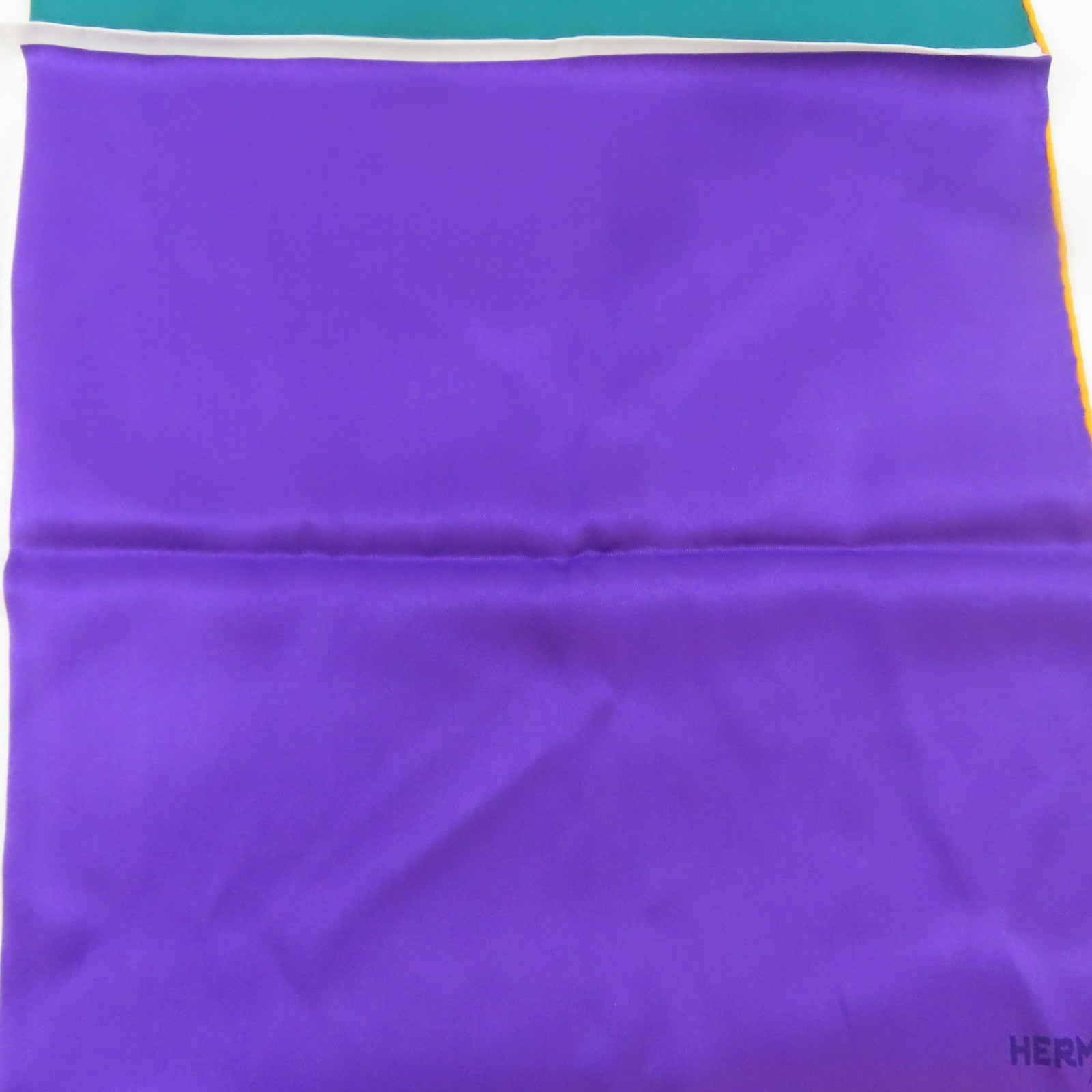 HERMES 【激減優惠】絲質Scarf絲巾紫色/粉紅色/綠色/黃色
