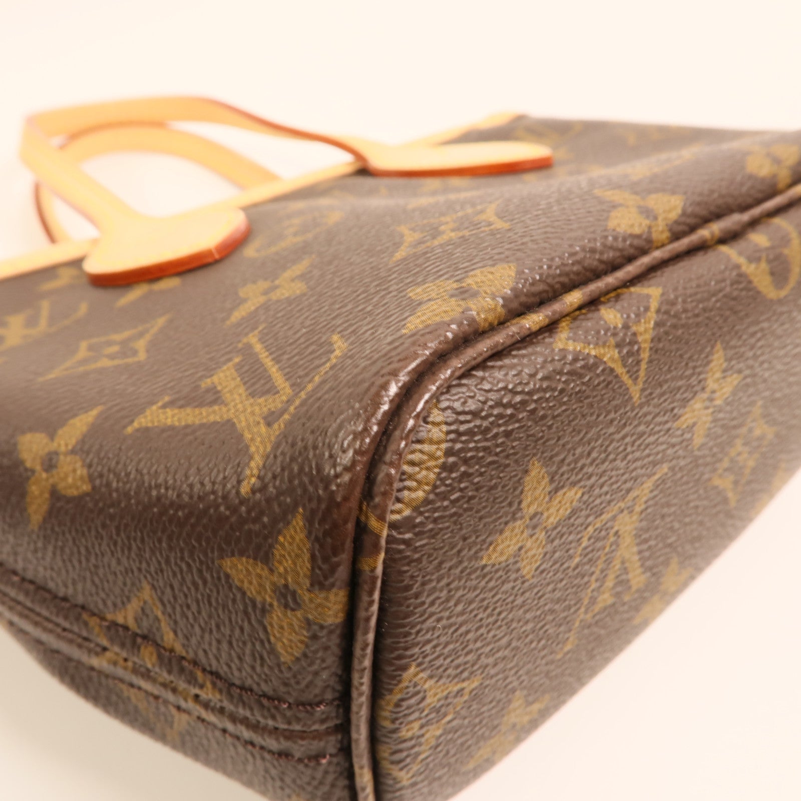 LOUIS VUITTON Monogram Neverfull BB金扣手挽肩背兩用袋