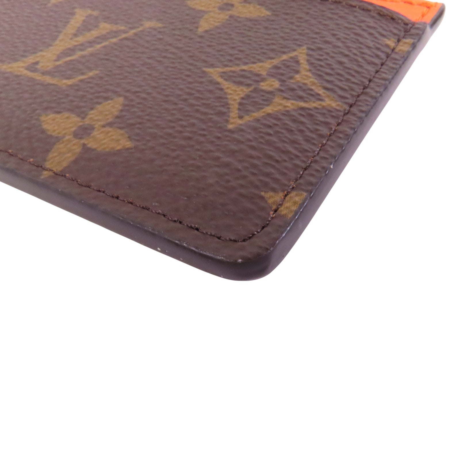 LOUIS VUITTON Monogram Macassar Card Case卡套