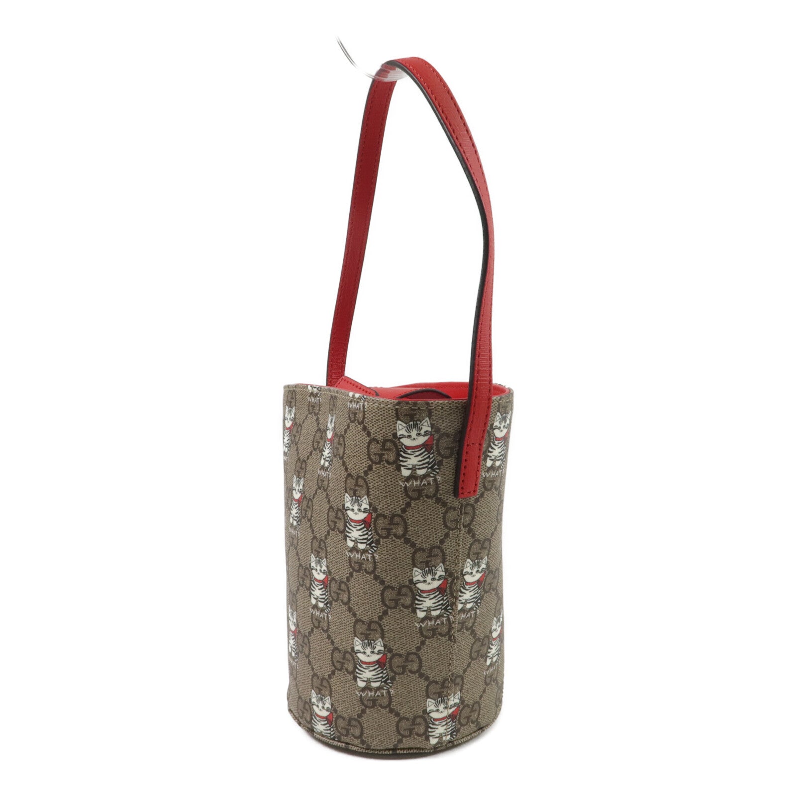 GUCCI 塗層帆布Bucket Bag手挽袋