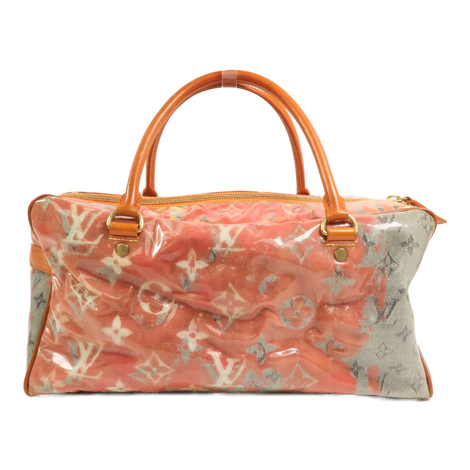LOUIS VUITTON 【激減優惠】Monogram Pulp Weekender PM金扣肩背袋
