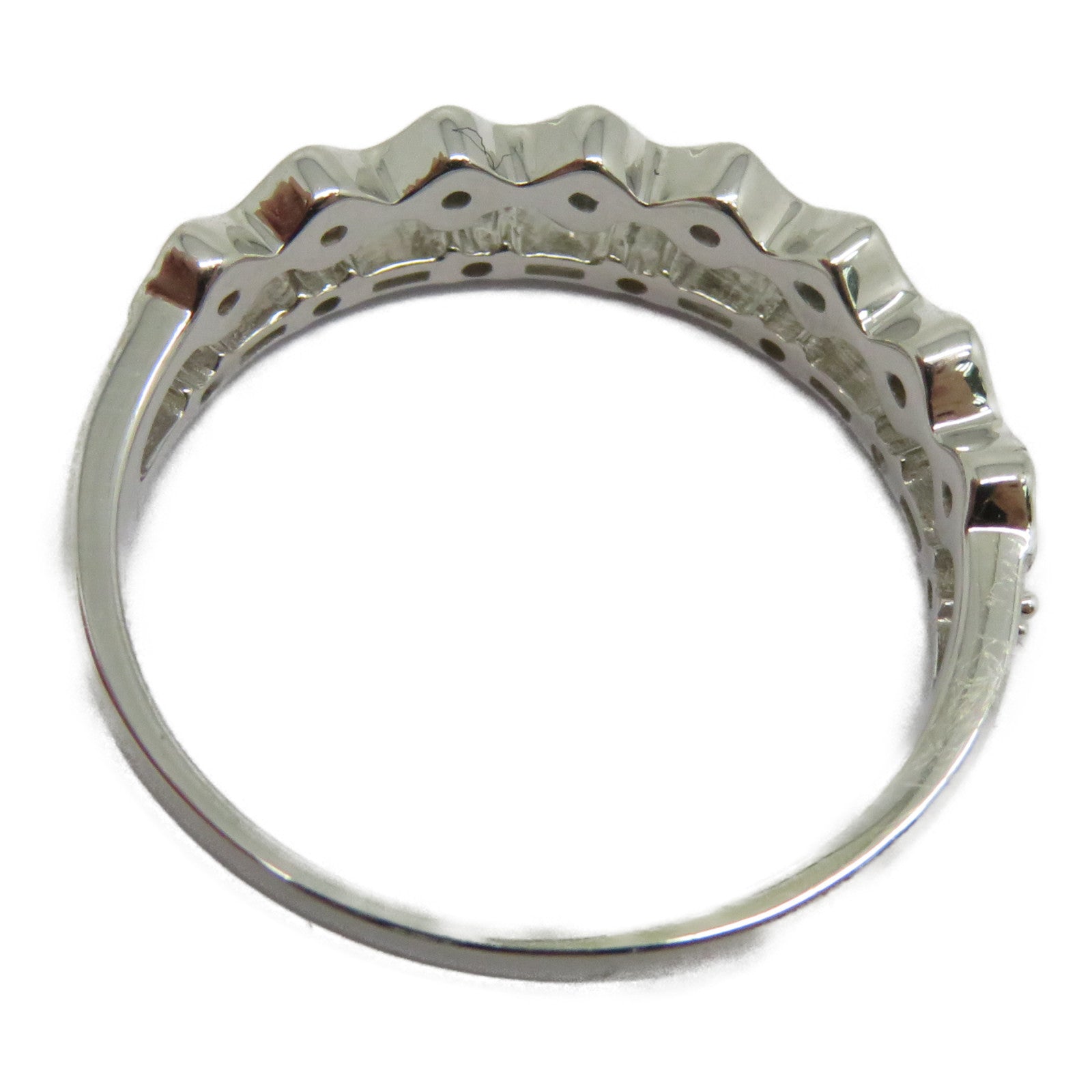 JEWELRY 【激減優惠】18K白金Diamond Ring 0.26ct鑽石戒指US#6.75銀色