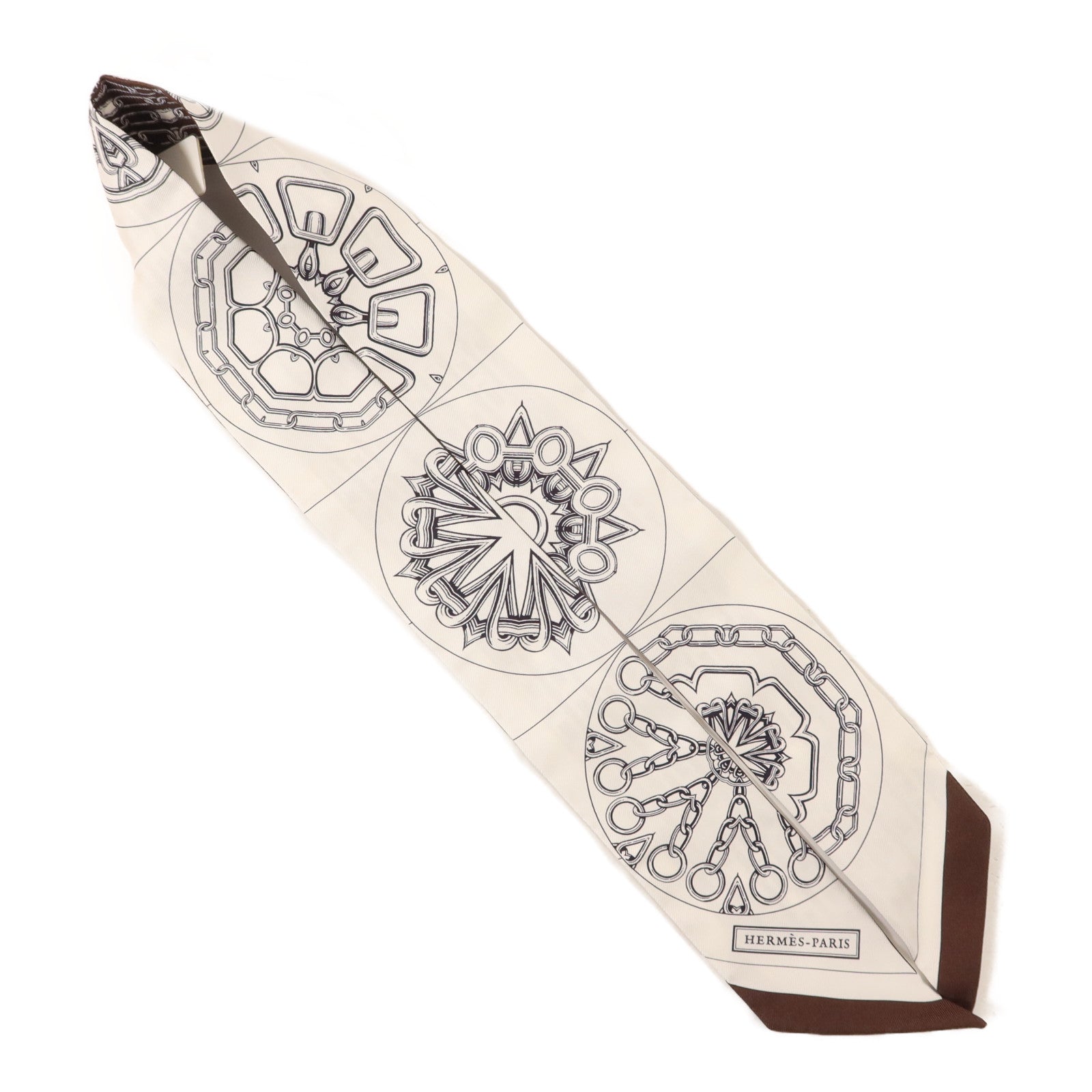 HERMES 絲質Twilly絲巾