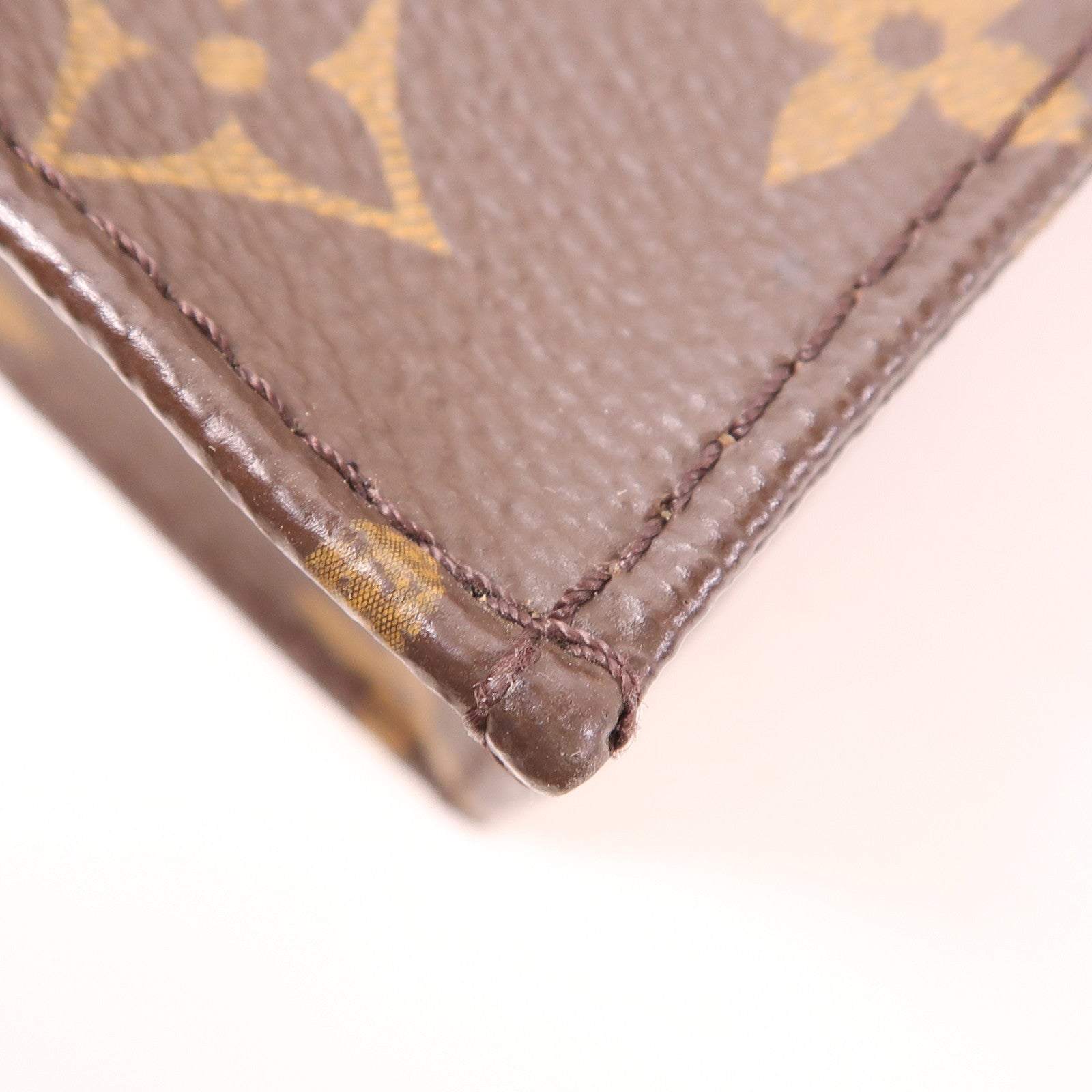 LOUIS VUITTON LV GHW Petit Sac Plat 2 Way Shoulder Bag M81295 Monogram Brown