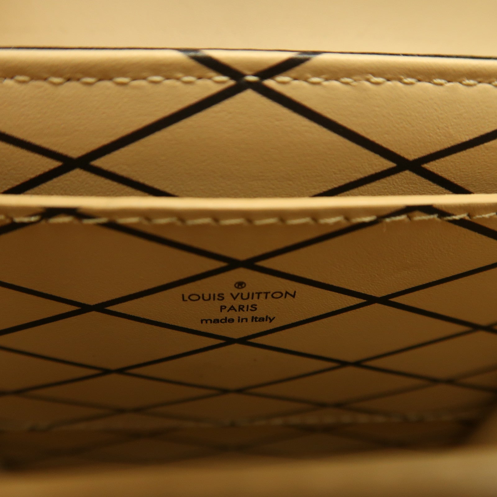 LOUIS VUITTON 【激減優惠】Monogram Po Truck Vert金扣肩背袋啡色