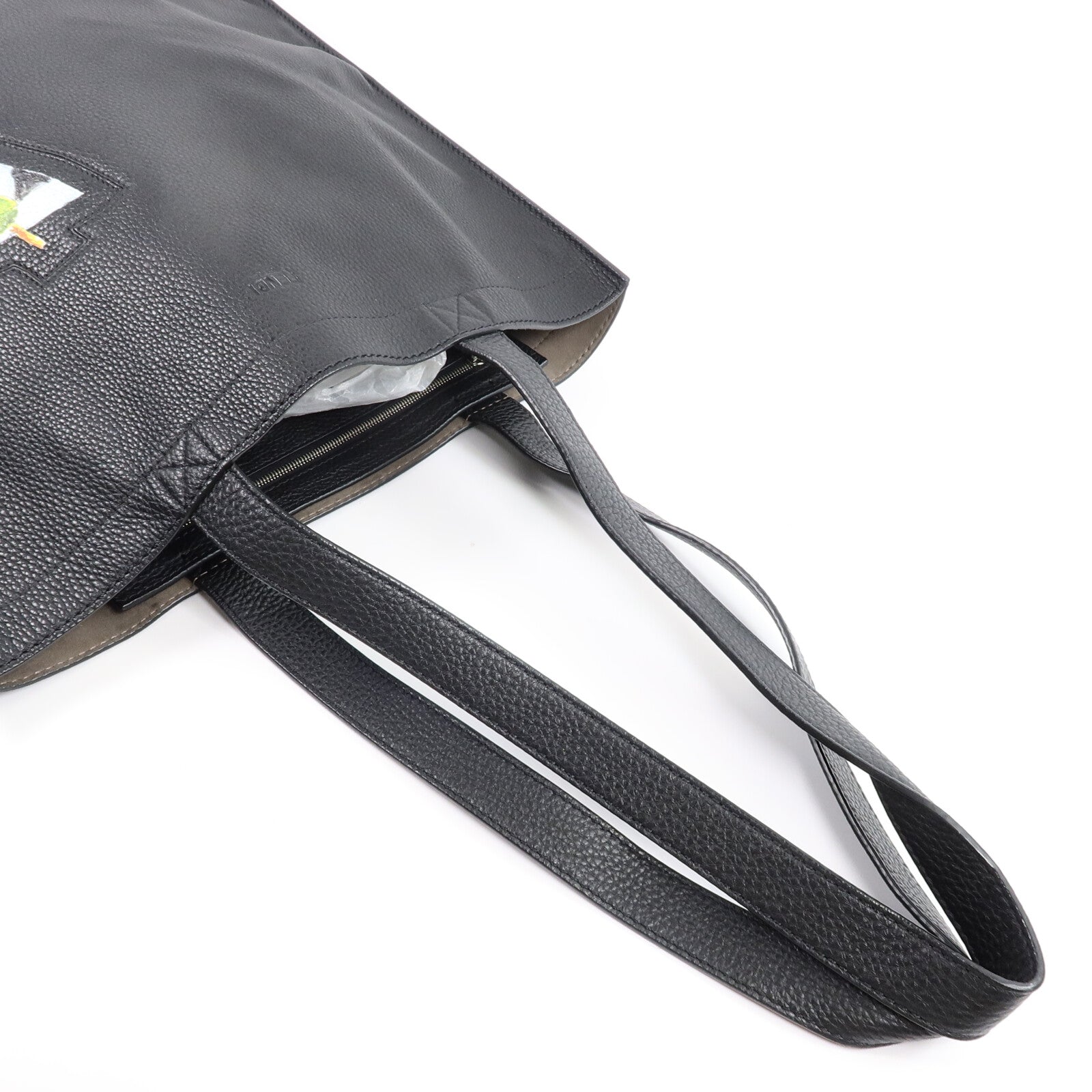 FENDI 牛皮皮革Martini Tote手挽袋