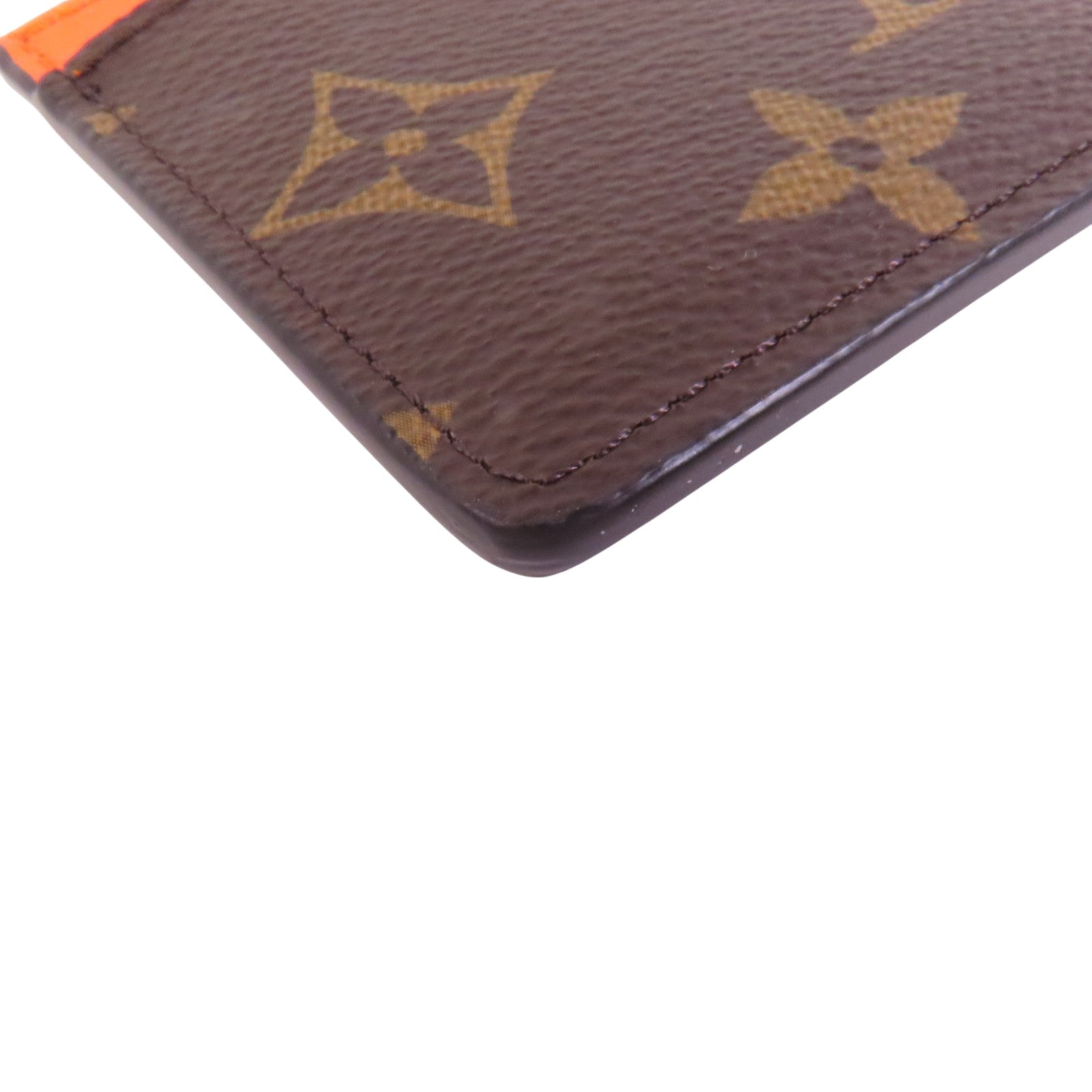 LOUIS VUITTON Monogram Macassar Card Case卡套