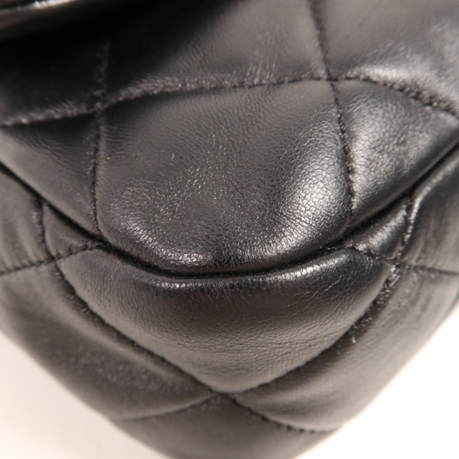 CHANEL 【激減優惠】羊皮皮革Chain Shoulder金扣鏈帶肩背袋