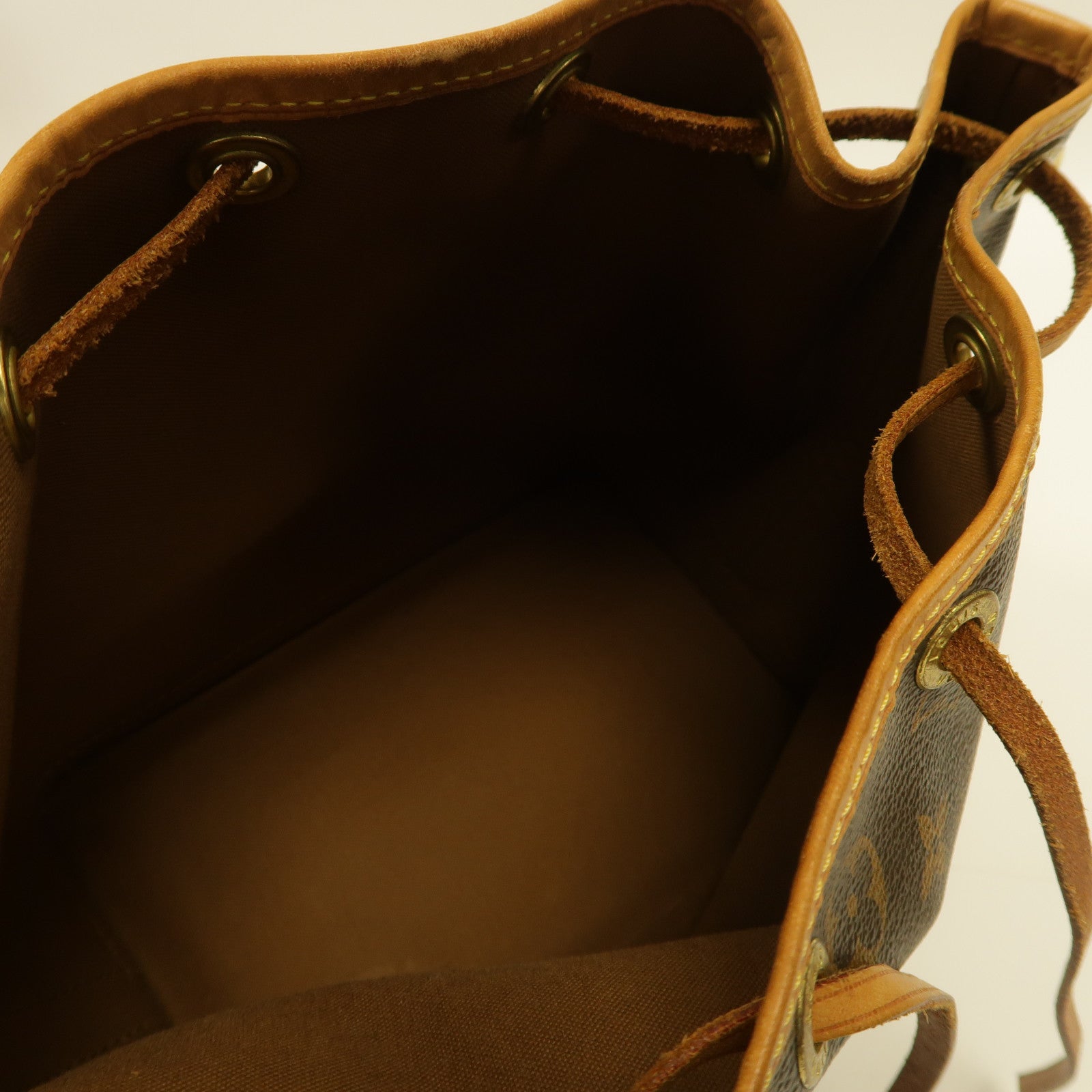 LOUIS VUITTON Monogram Noe BB金扣肩背袋啡色