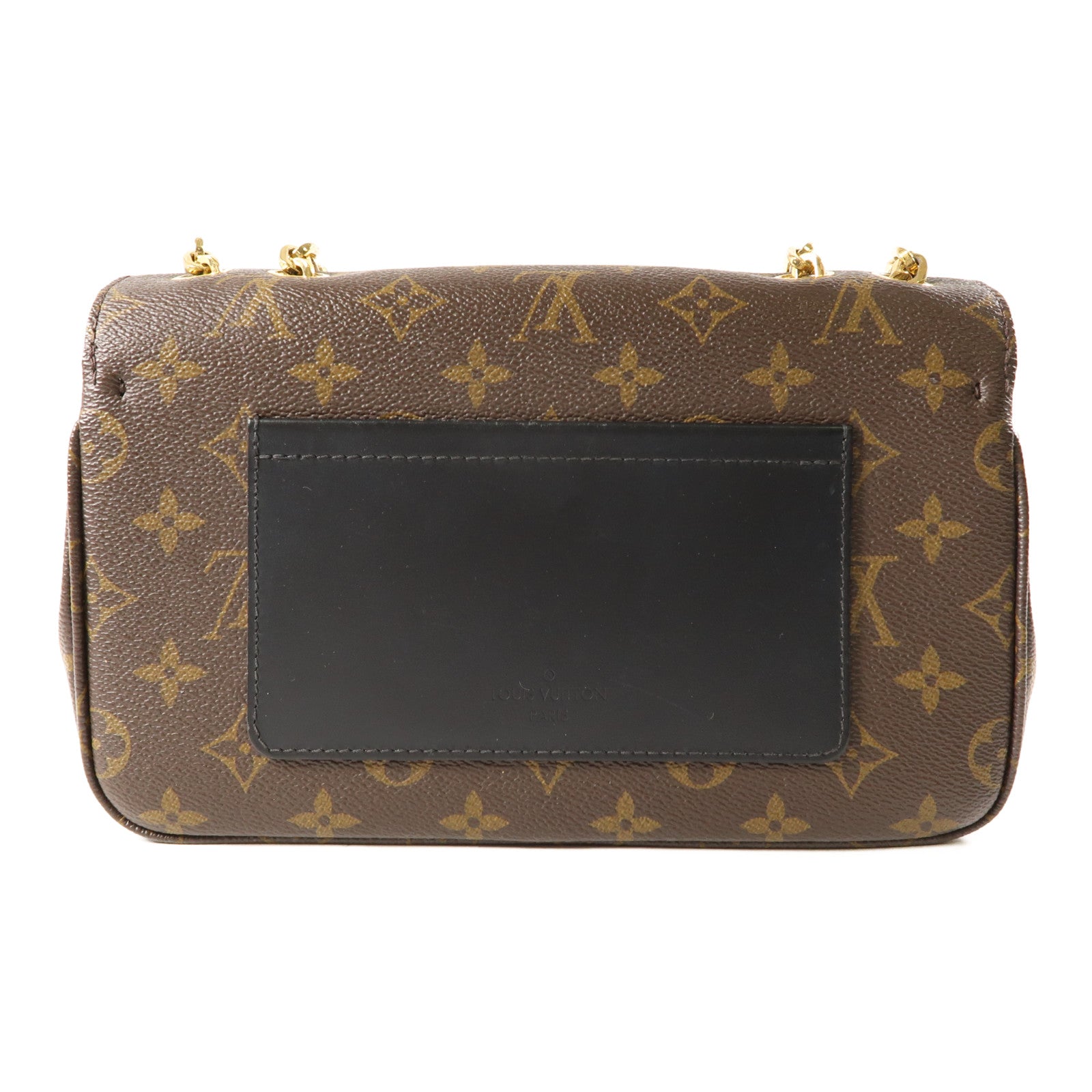 LOUIS VUITTON Monogram Marceau金扣肩背袋棕色