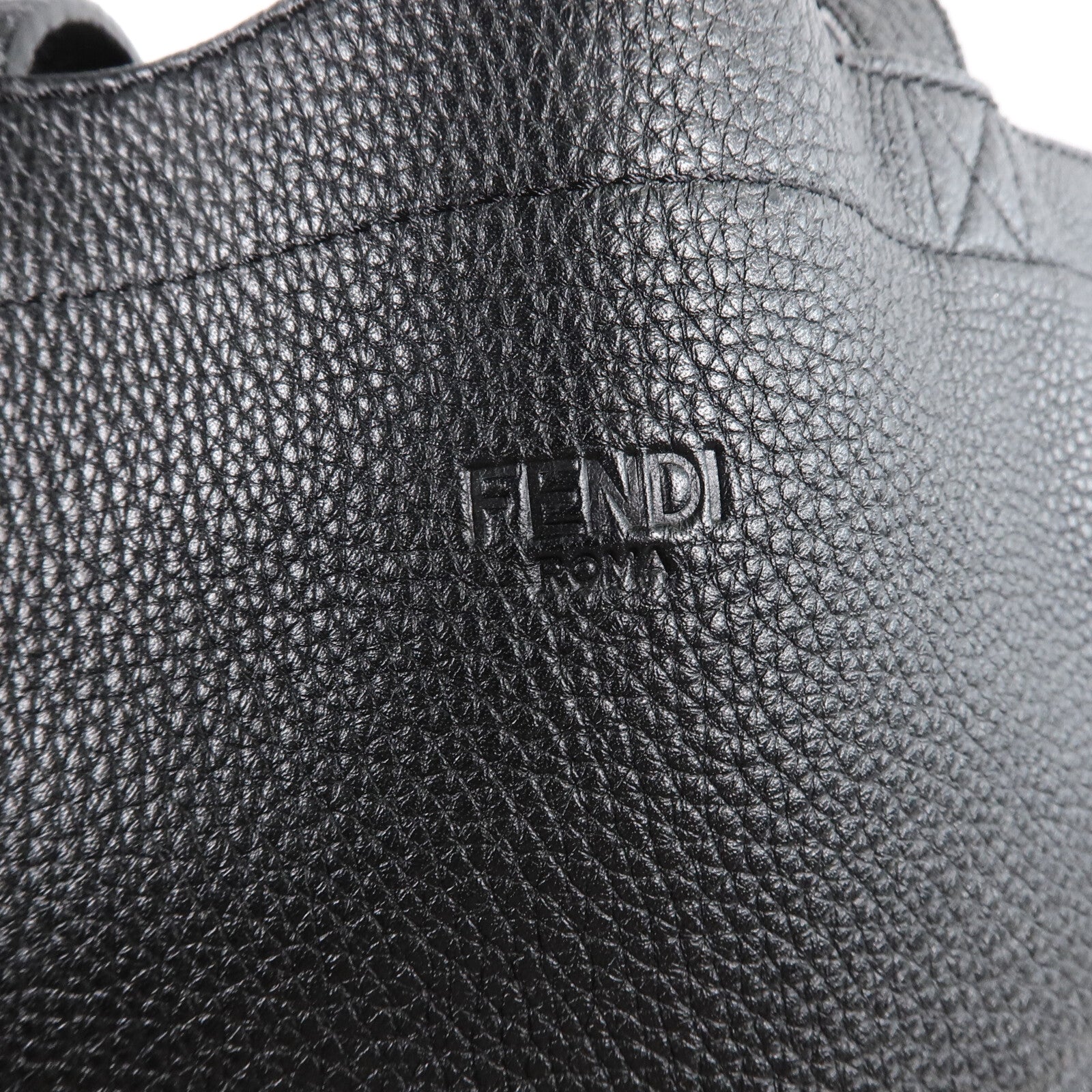 FENDI 牛皮皮革Martini Tote手挽袋
