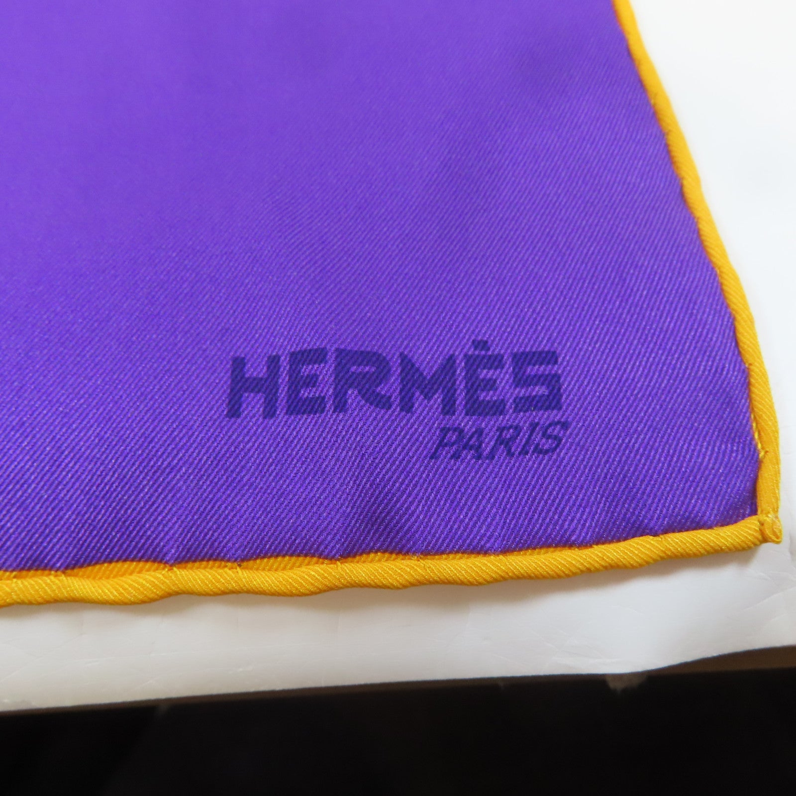HERMES 【激減優惠】絲質Scarf絲巾紫色/粉紅色/綠色/黃色