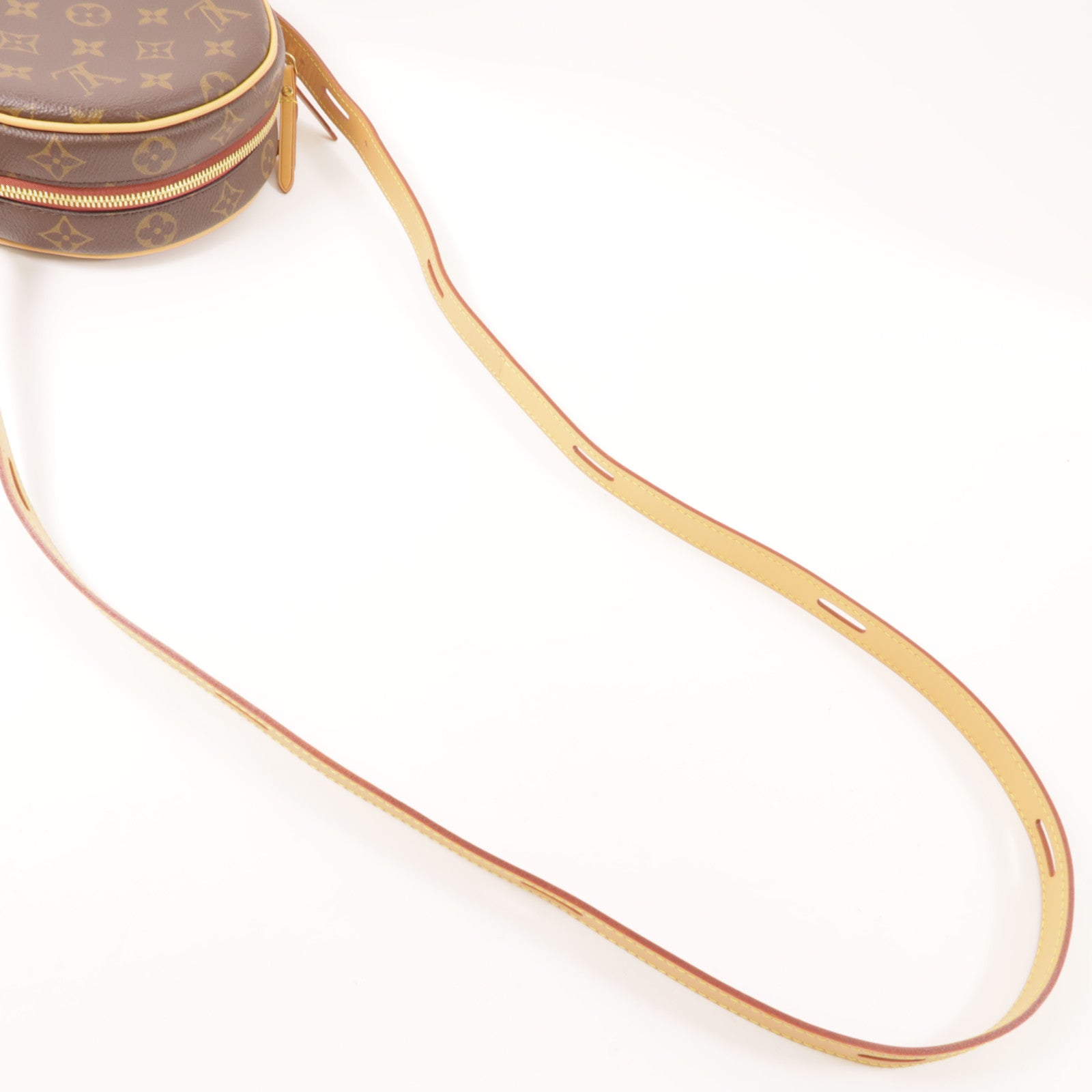 LOUIS VUITTON Monogram Boite Chapeau Souple PM金扣肩背袋