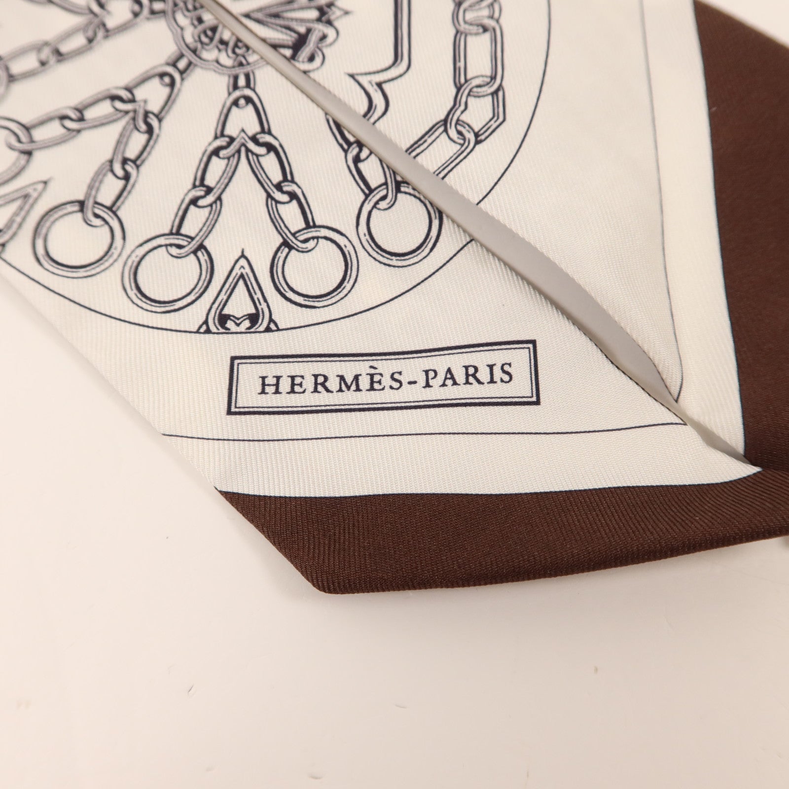 HERMES 絲質Twilly絲巾