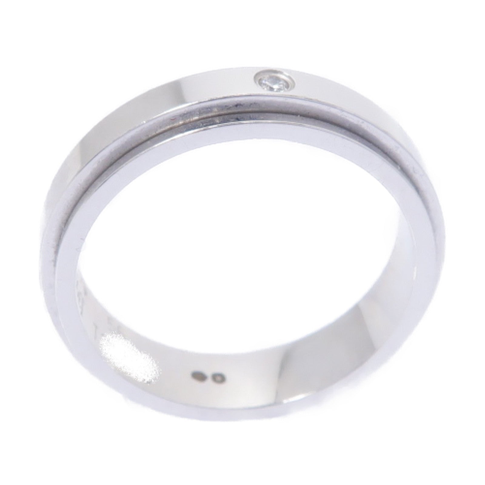 PIAGET 【激減優惠】18K白金Diamond Ring鑽石戒指US#7.25/Piaget#56