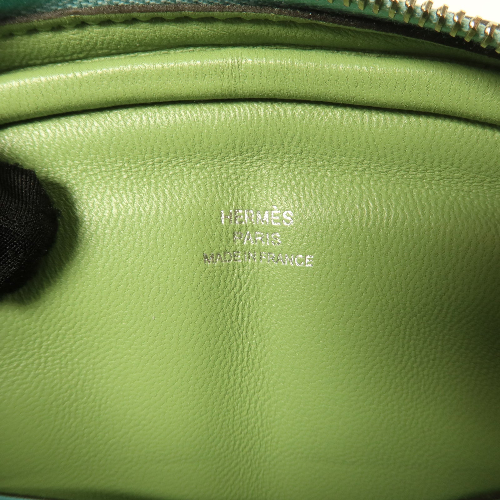 HERMES Swift皮革In The Loop Belt Bag肩背袋Bleu Atoll