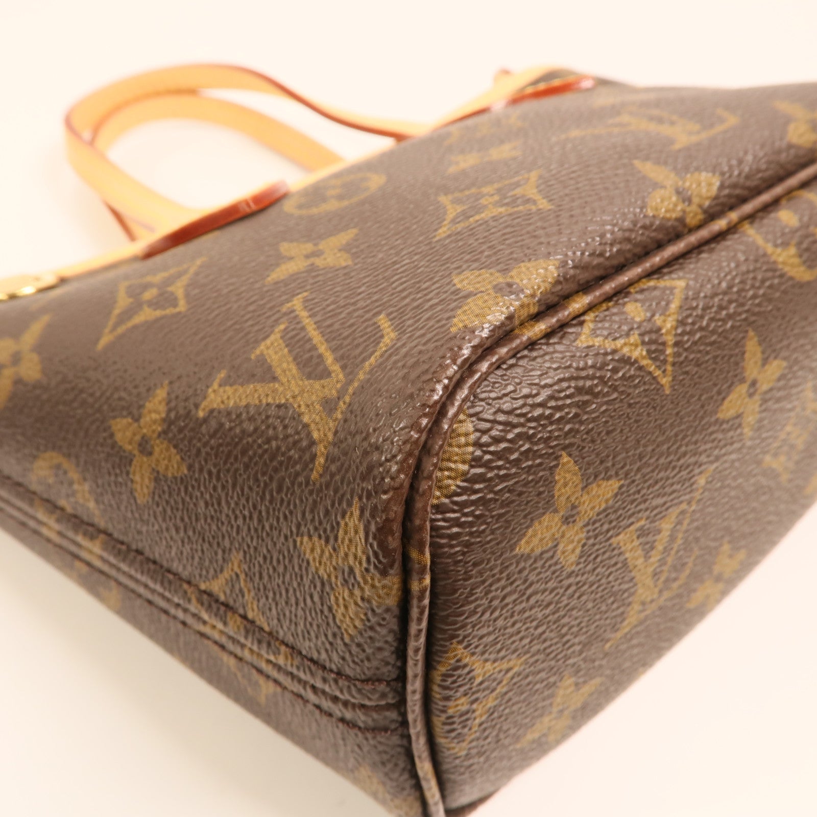 LOUIS VUITTON Monogram Neverfull BB金扣手挽肩背兩用袋