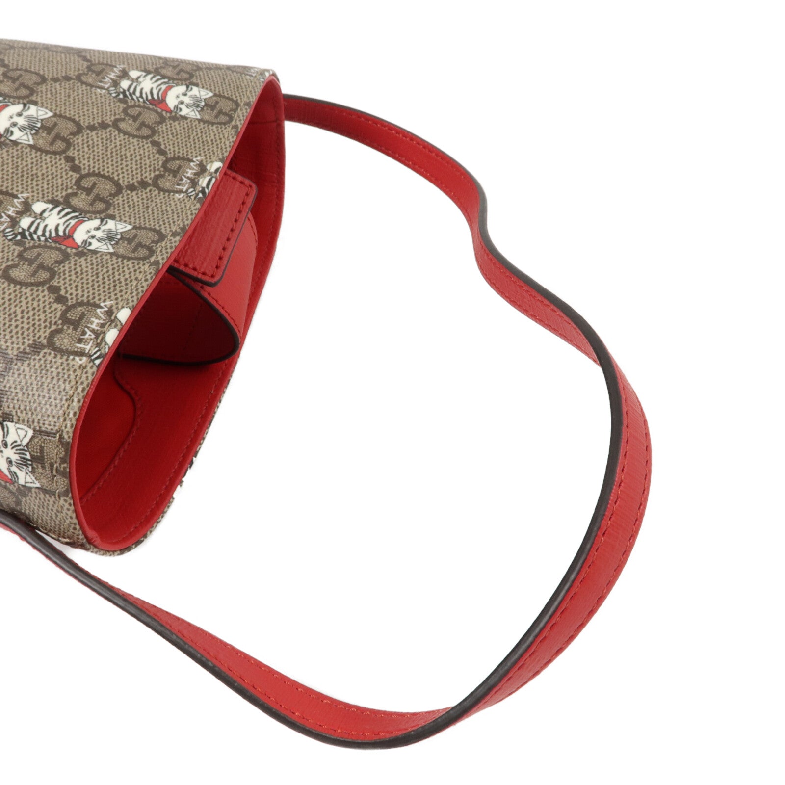 GUCCI 塗層帆布Bucket Bag手挽袋