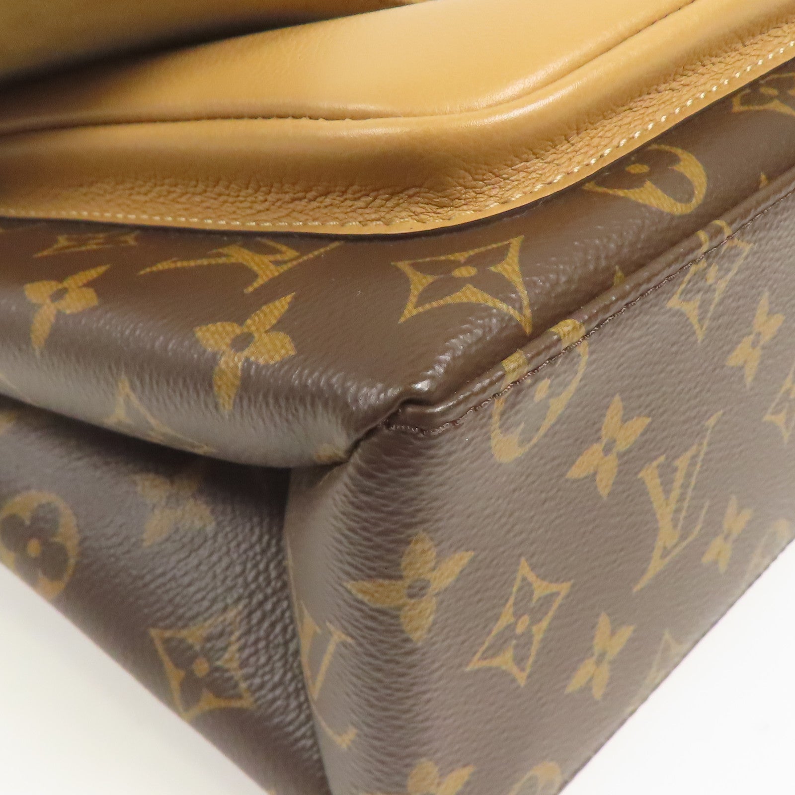 LOUIS VUITTON LV GHW Marignan 2way Shoulder Bag M44257 Monogram Brown