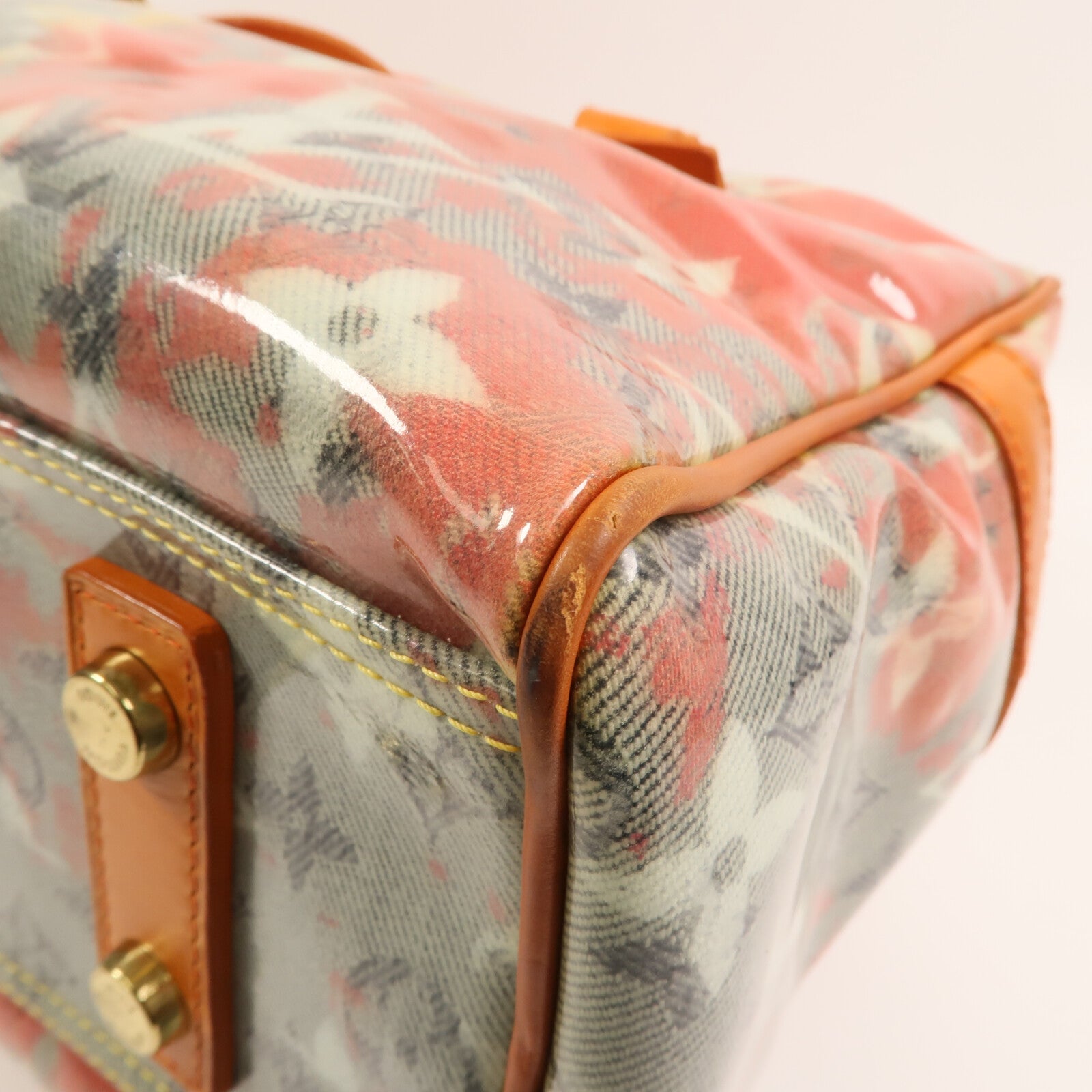 LOUIS VUITTON 【激減優惠】Monogram Pulp Weekender PM金扣肩背袋