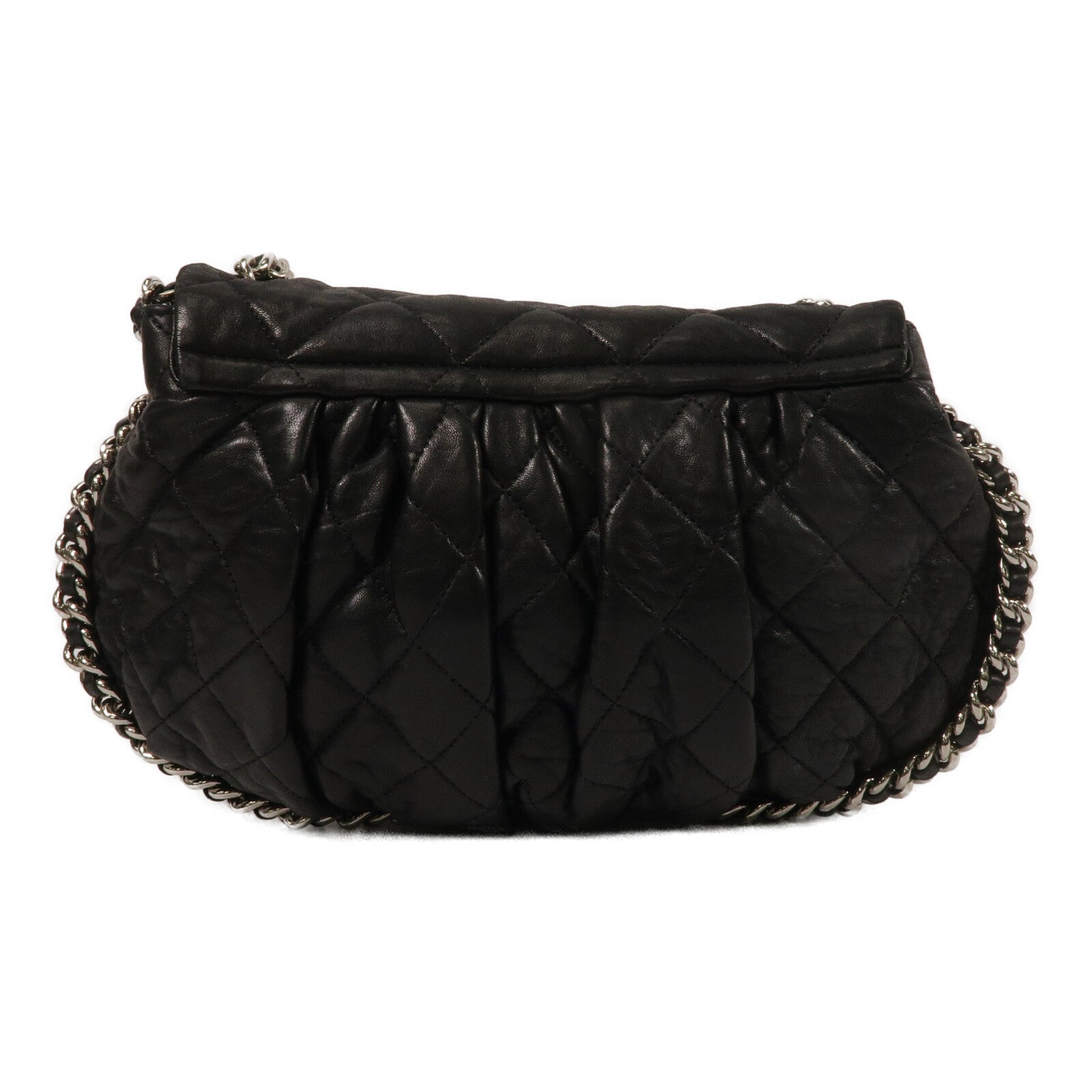 CHANEL 牛皮皮革Shoulder Bag鏈帶肩背袋