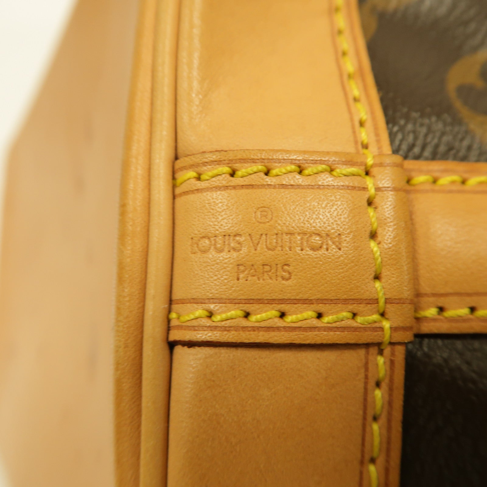 LOUIS VUITTON Monogram Noe BB金扣肩背袋啡色
