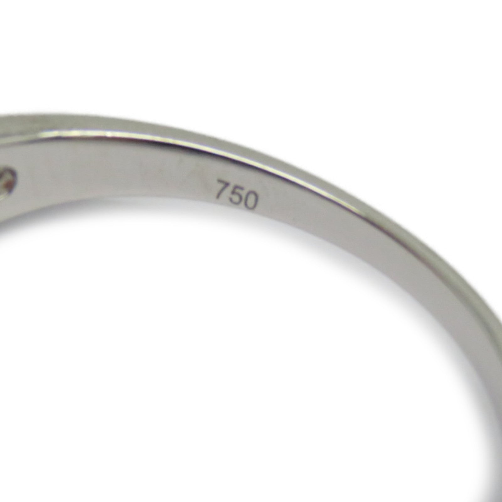 JEWELRY 【激減優惠】18K白金Diamond Ring 0.26ct鑽石戒指US#6.75銀色
