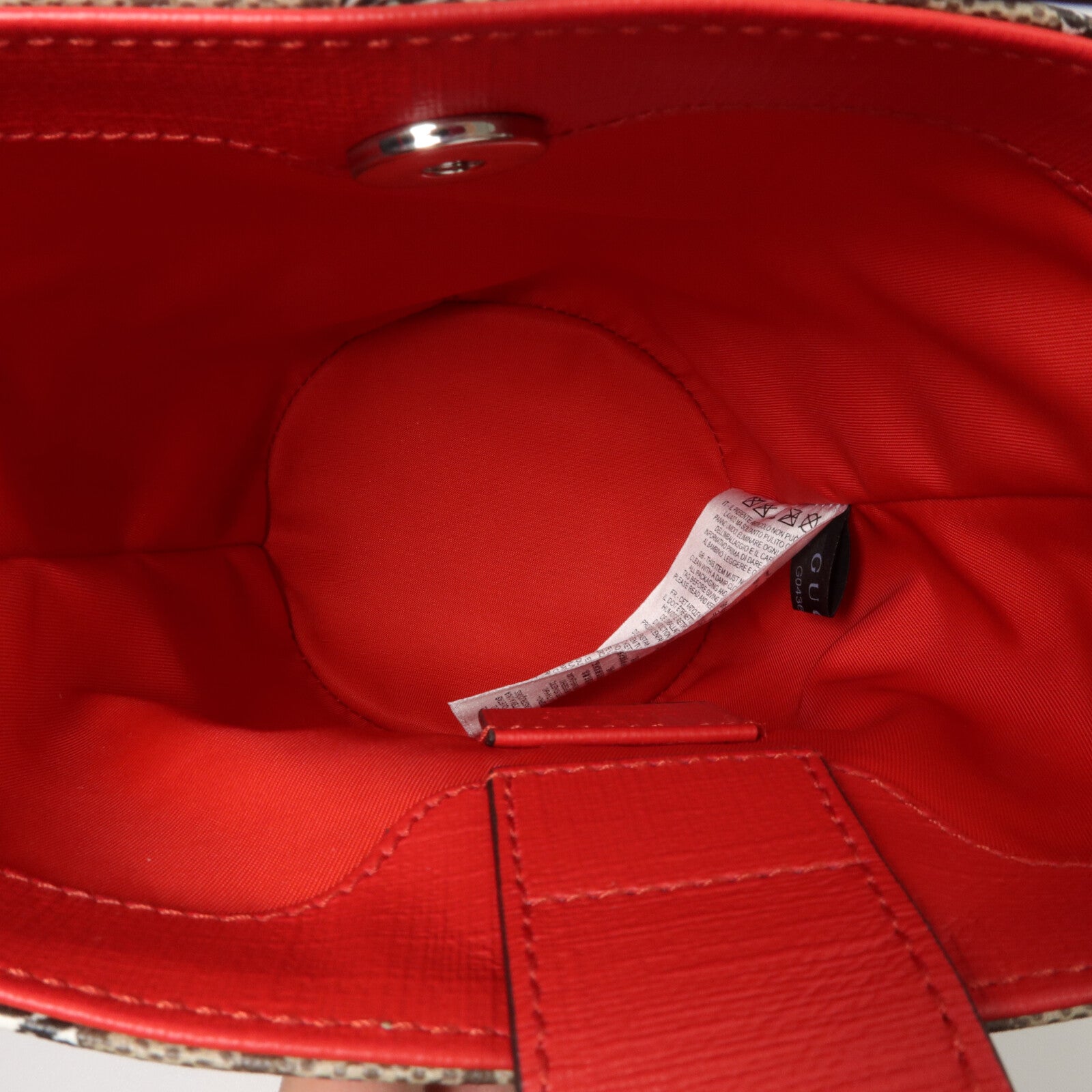 GUCCI 塗層帆布Bucket Bag手挽袋